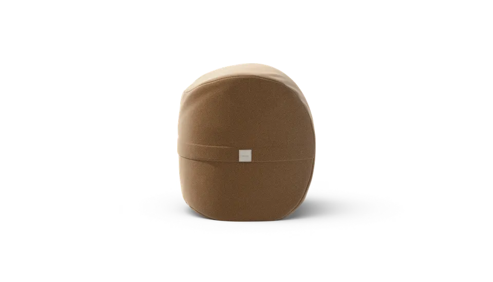 Vetsak Footsak pouf poggiapiedi piqué wheat da esterno