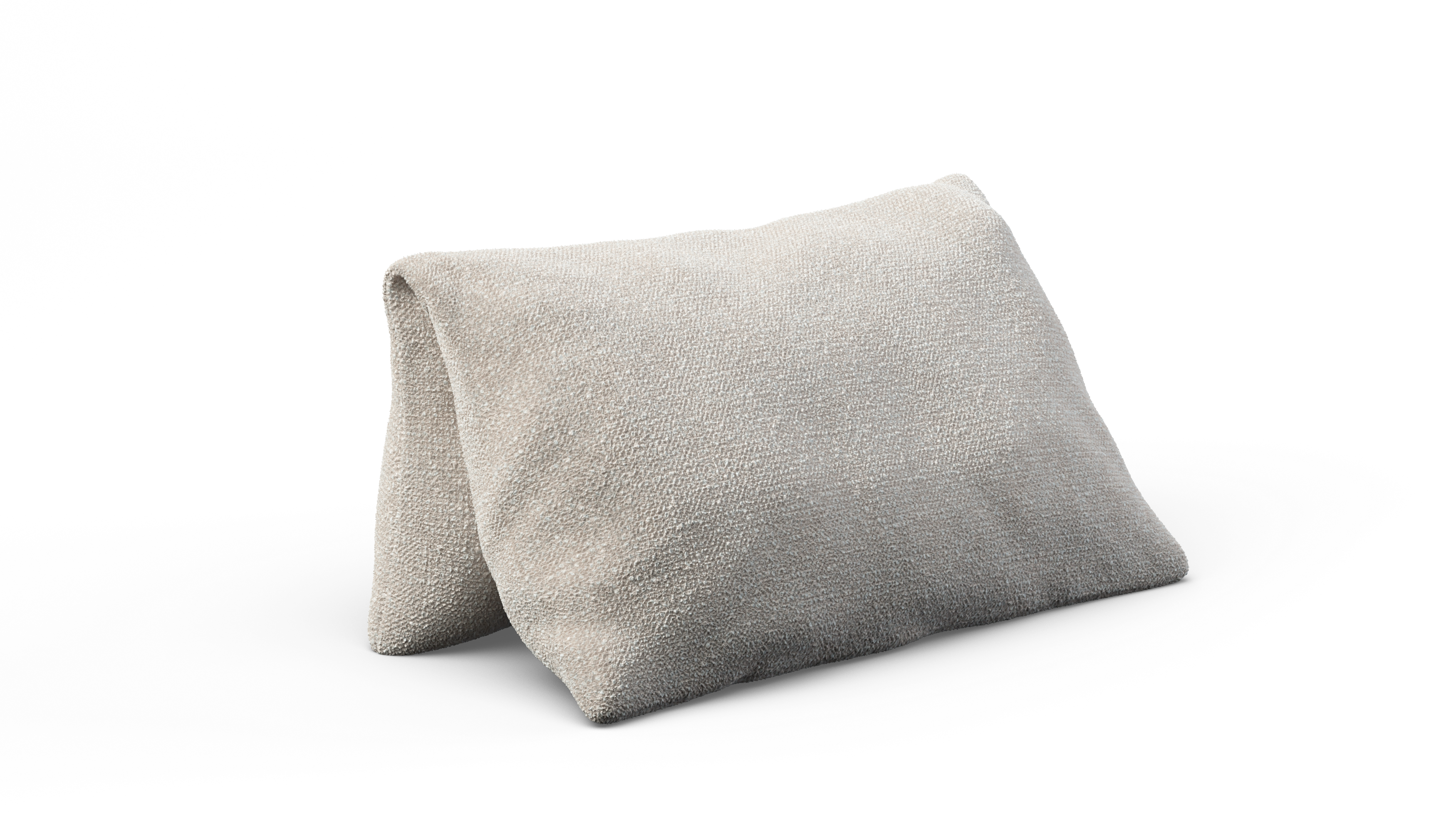 Vetsak Jumbo Pillow cuscino crema tessuto nub