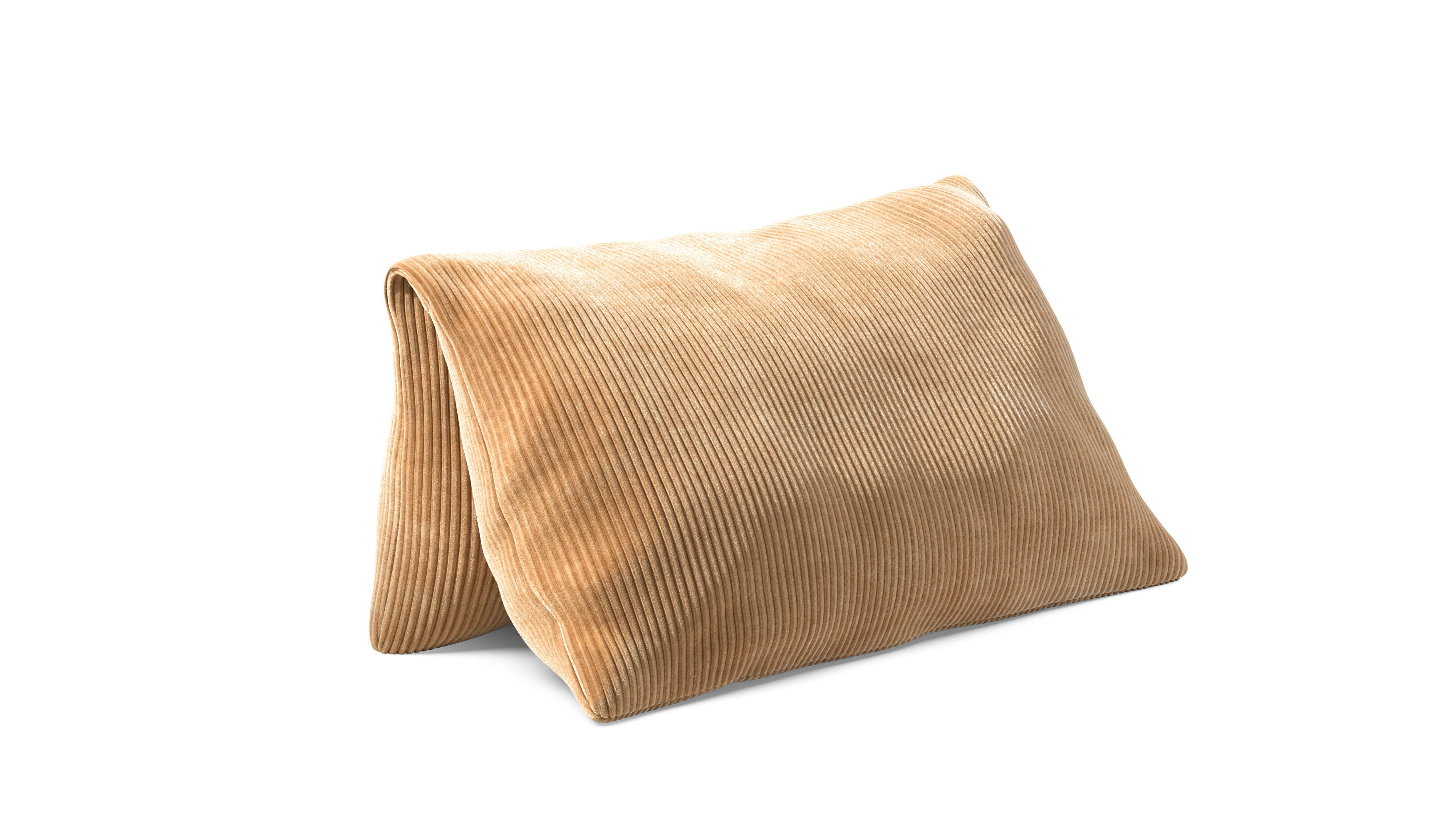 vetsak Jumbo Pillow cuscino Cord Velour Camel grande