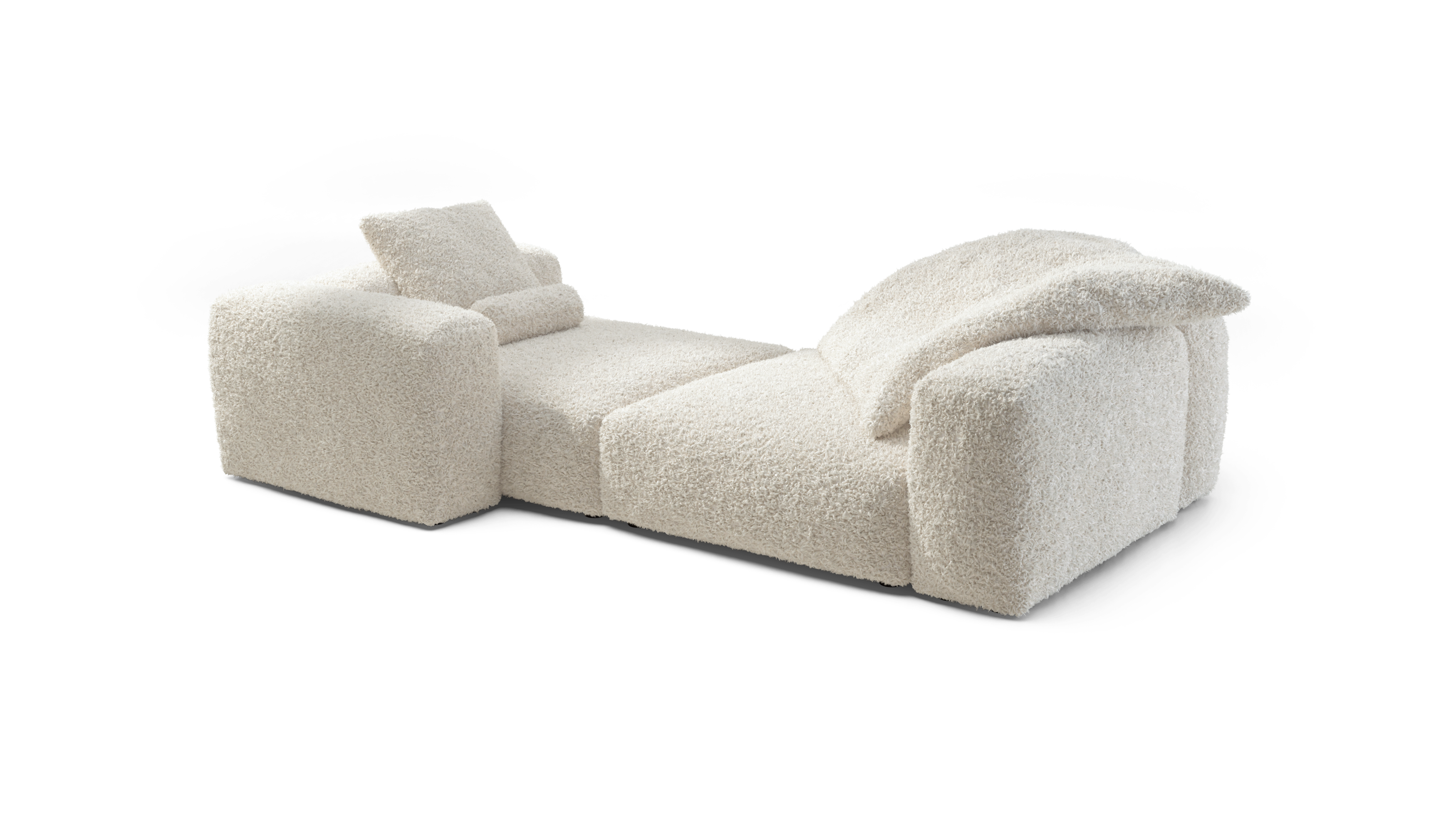 vetsak Sofa Set 02 XLarge divano modulare Doodle Creme