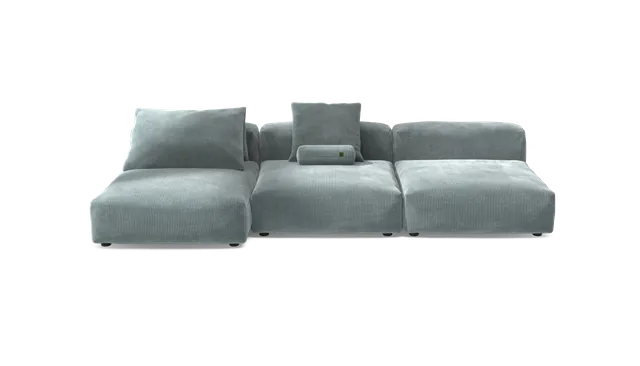 vetsak Sofa Set 04 divano 5 posti menta velluto