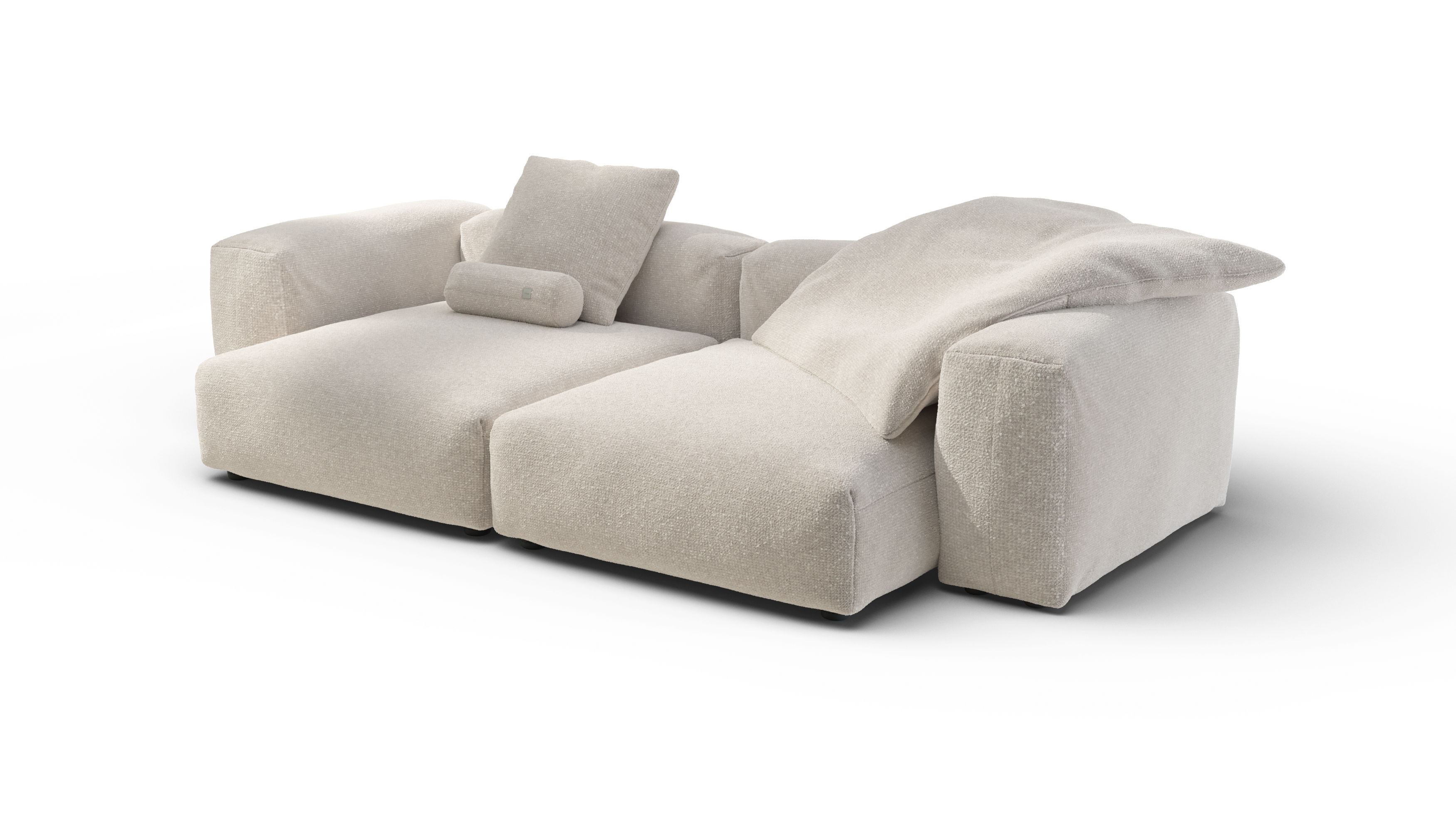 vetsak Sofa Set 02 XLarge divano modulare Creme Nub