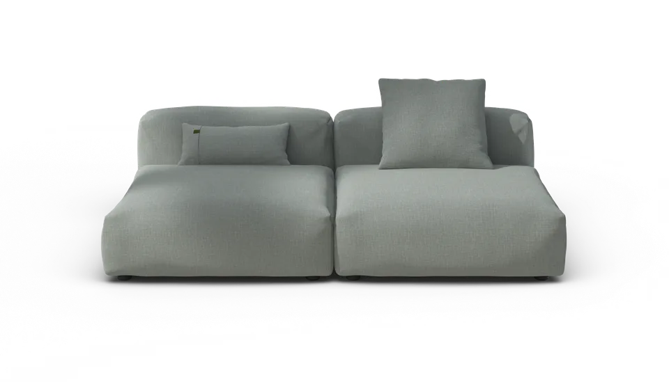 vetsak Sofa Set 01 Large divano modulare breeze salvia 4 posti