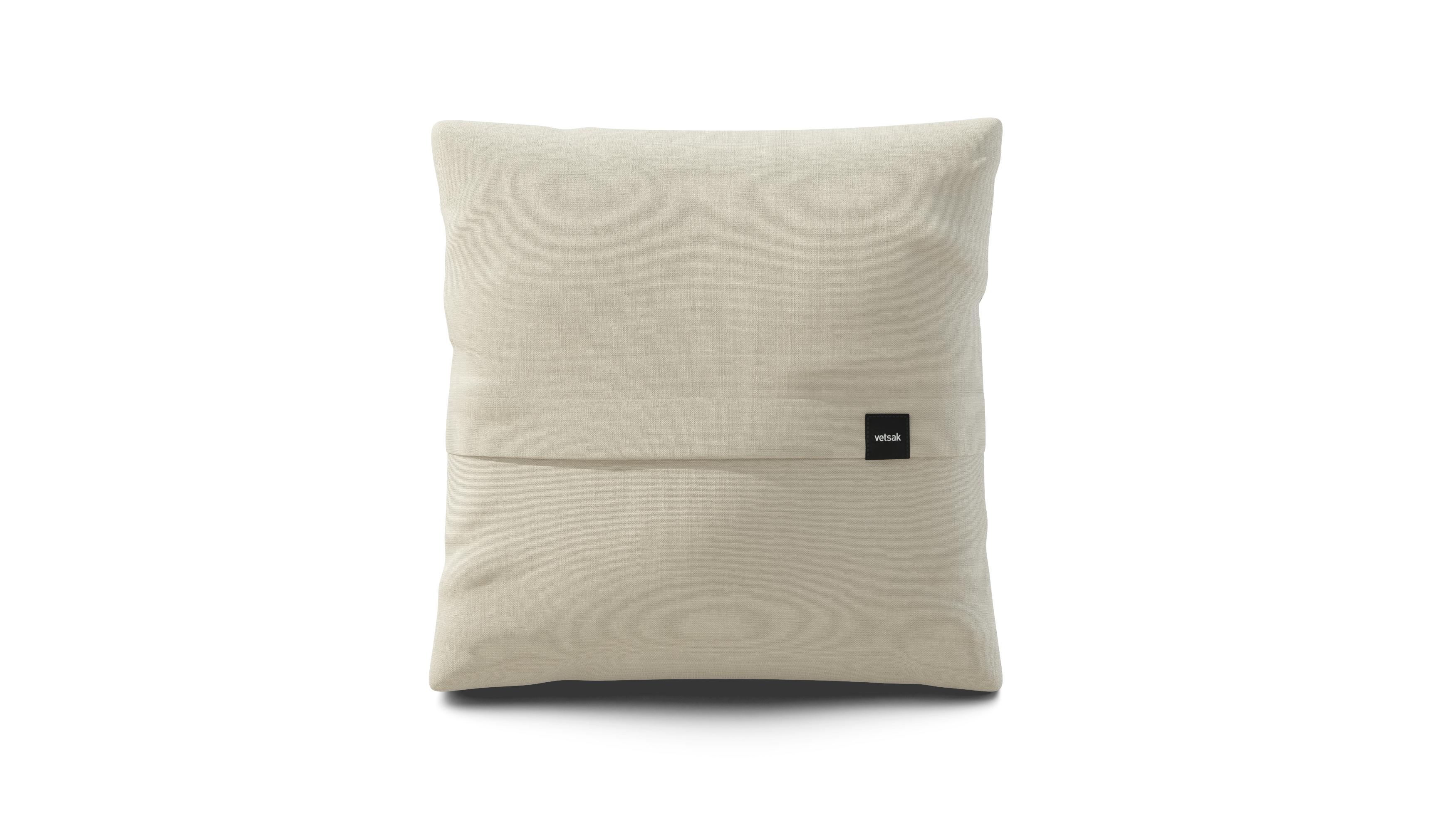 vetsak Big Pillow cuscino piqué beige da esterno