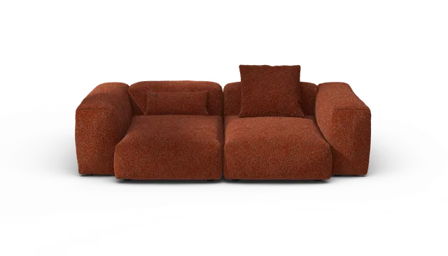 vetsak Sofa Set 02 Medium divano modulare Nub Sienna 230x115
