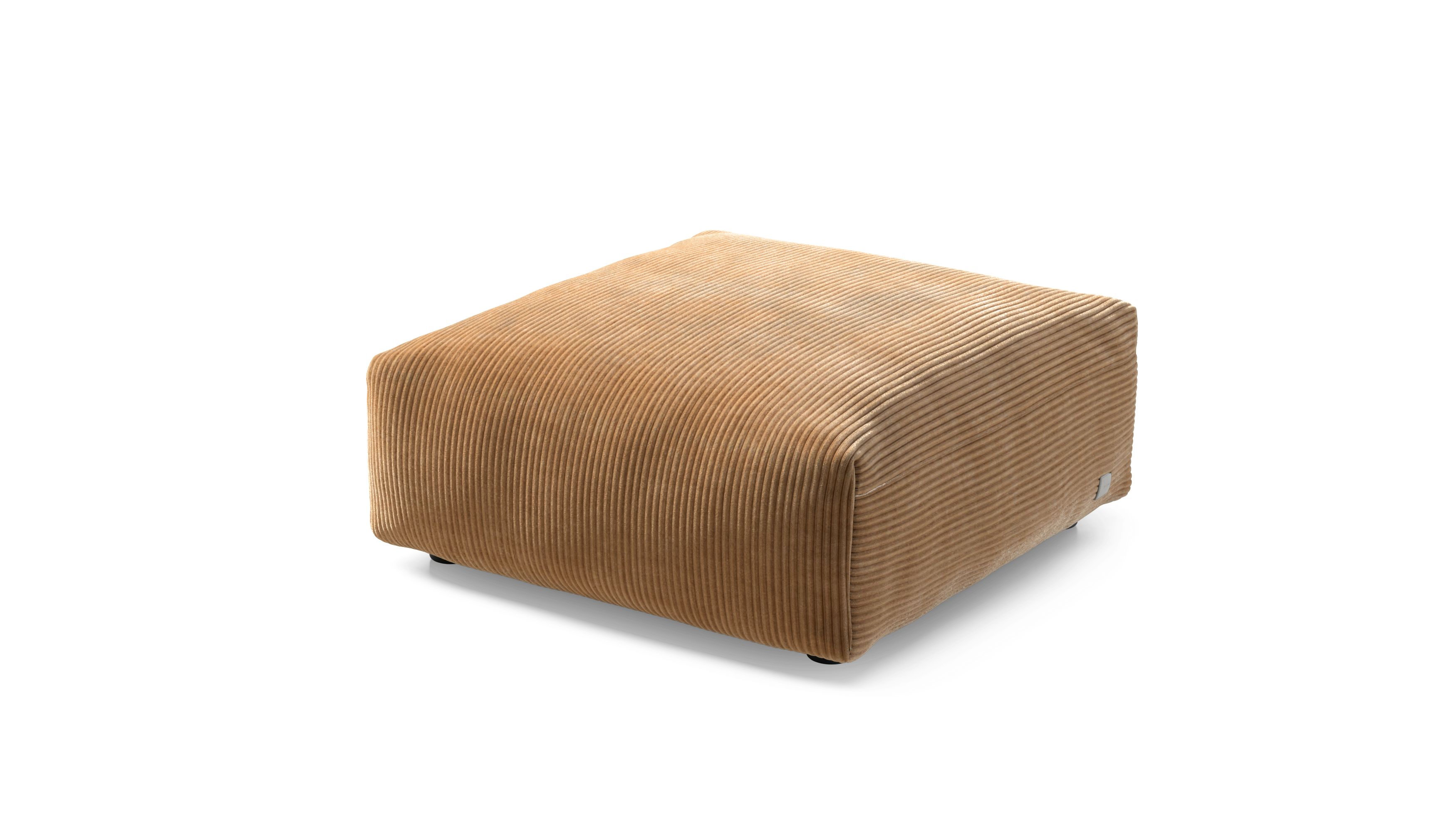 Vetsak Cover Sofa Seat Medium fodera velluto cammello