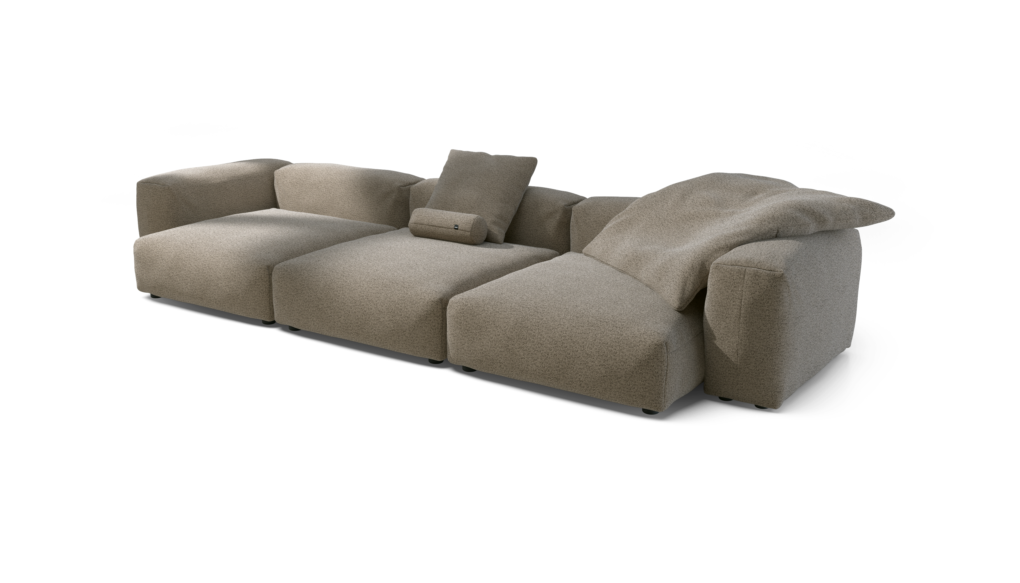 vetsak Sofa Set 05 Loop Loop divano tortora 5 posti