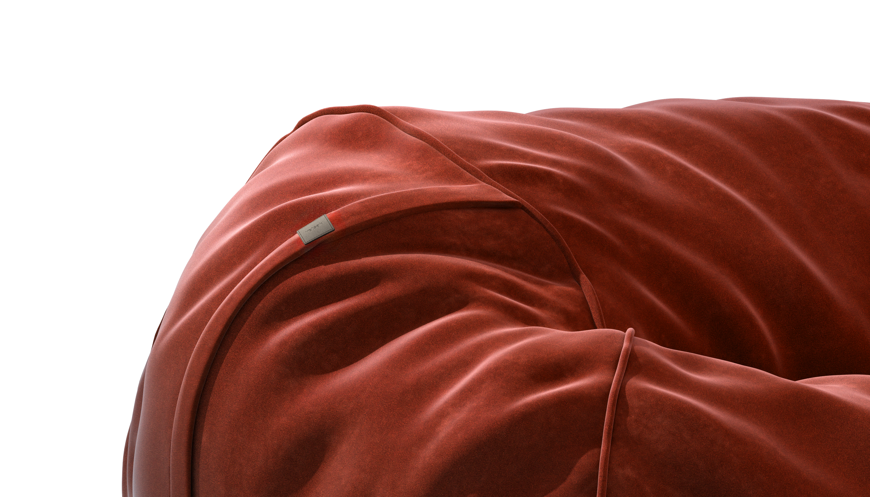 vetsak Beanbag Medium pouf Saffron Suave