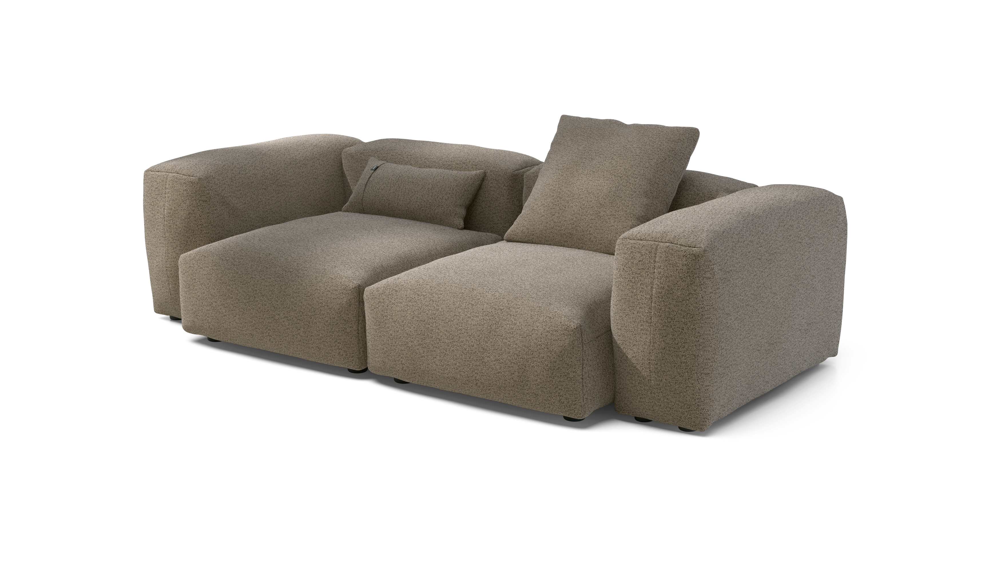 vetsak Sofa Set 02 Medium divano modulare loop taupe 230cm 2 posti