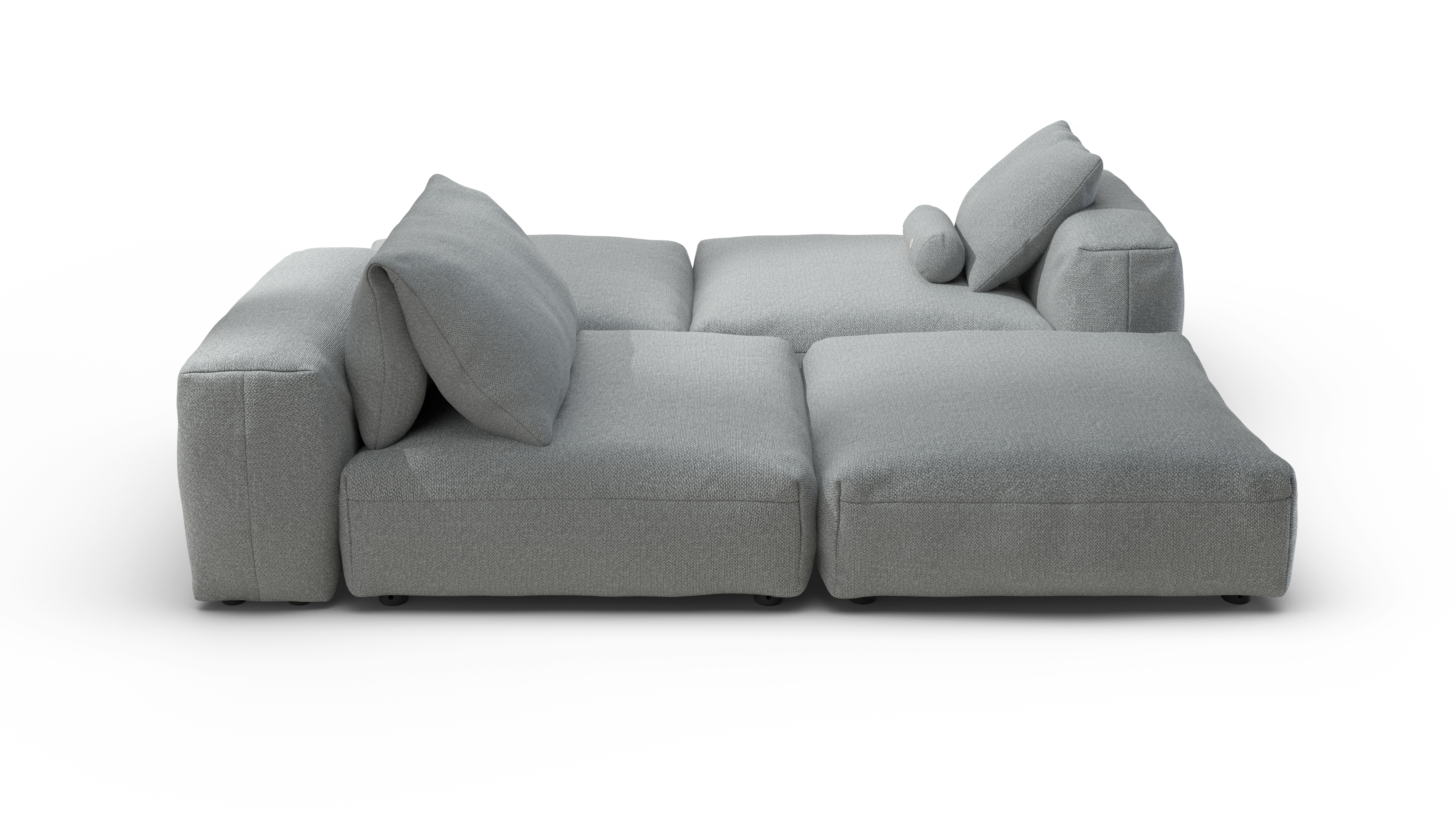 vetsak Sofa Set 08 Daybed divano 6 posti limestone esterno