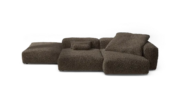 vetsak Sofa Set 09 The Island divano modulare Doodle Cacao 6 posti