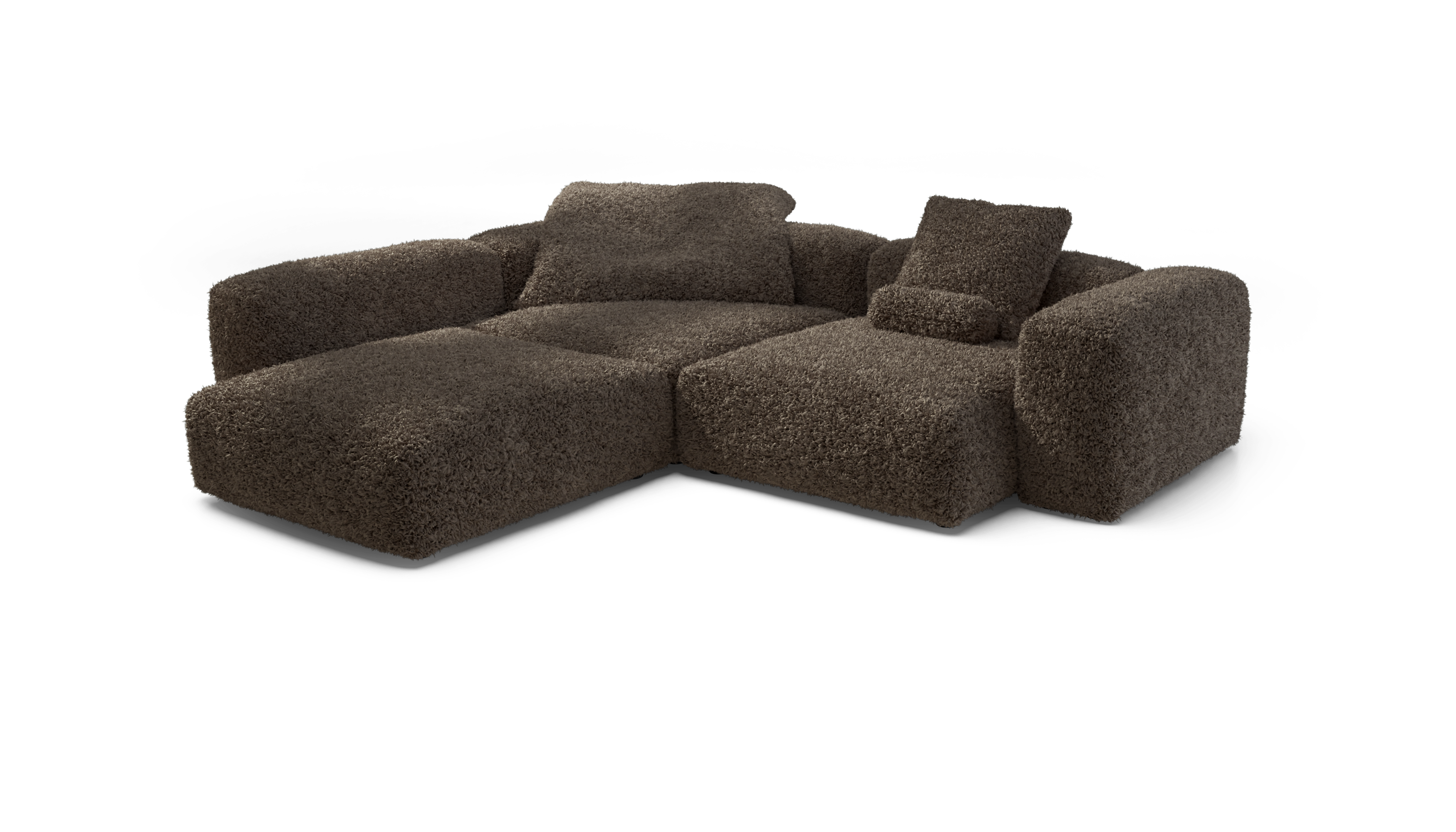 vetsak Sofa Set 05 divano modulare Cacao 5 posti