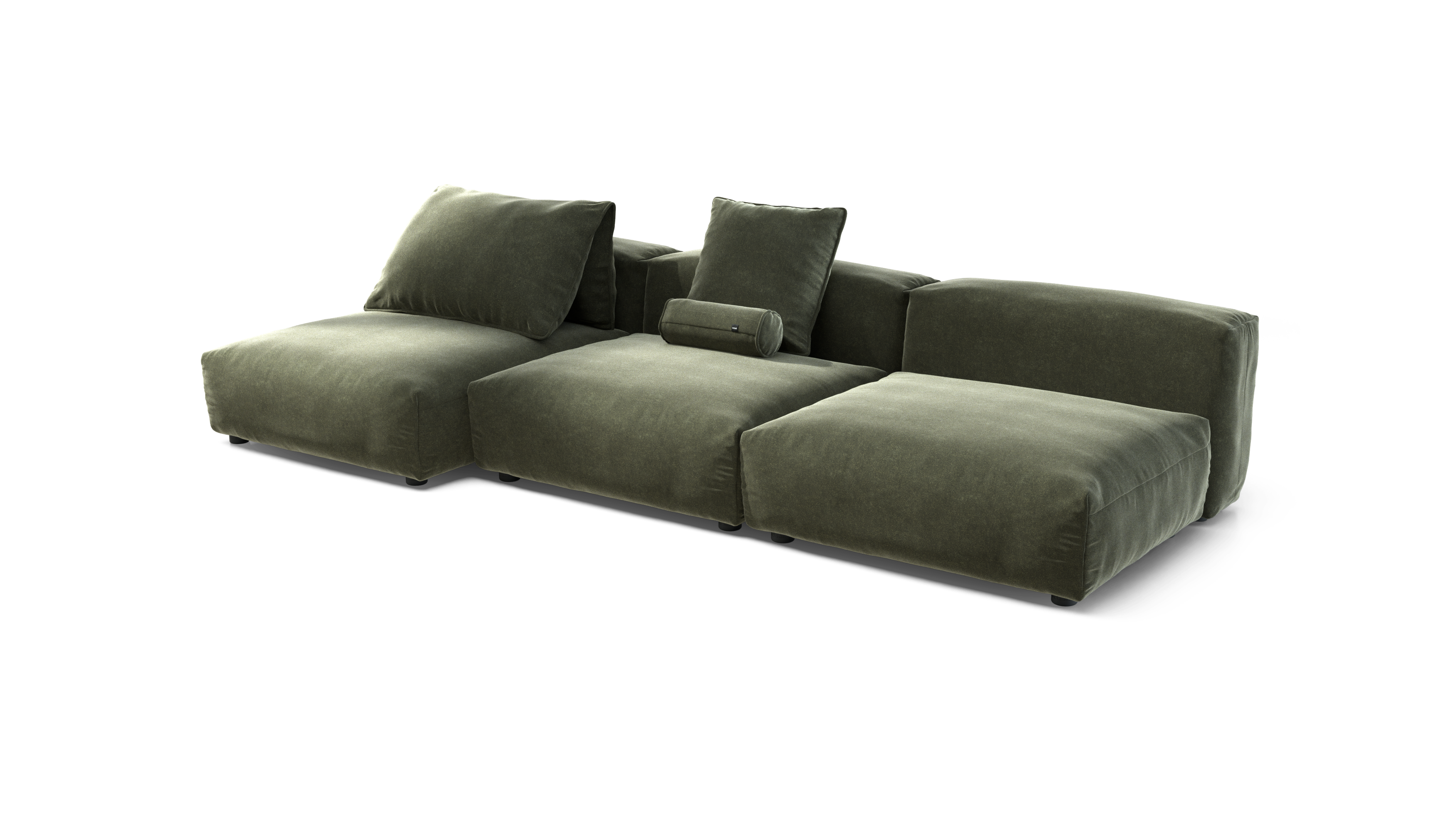 vetsak Set 04 Suave divano 5 posti pine 315x136