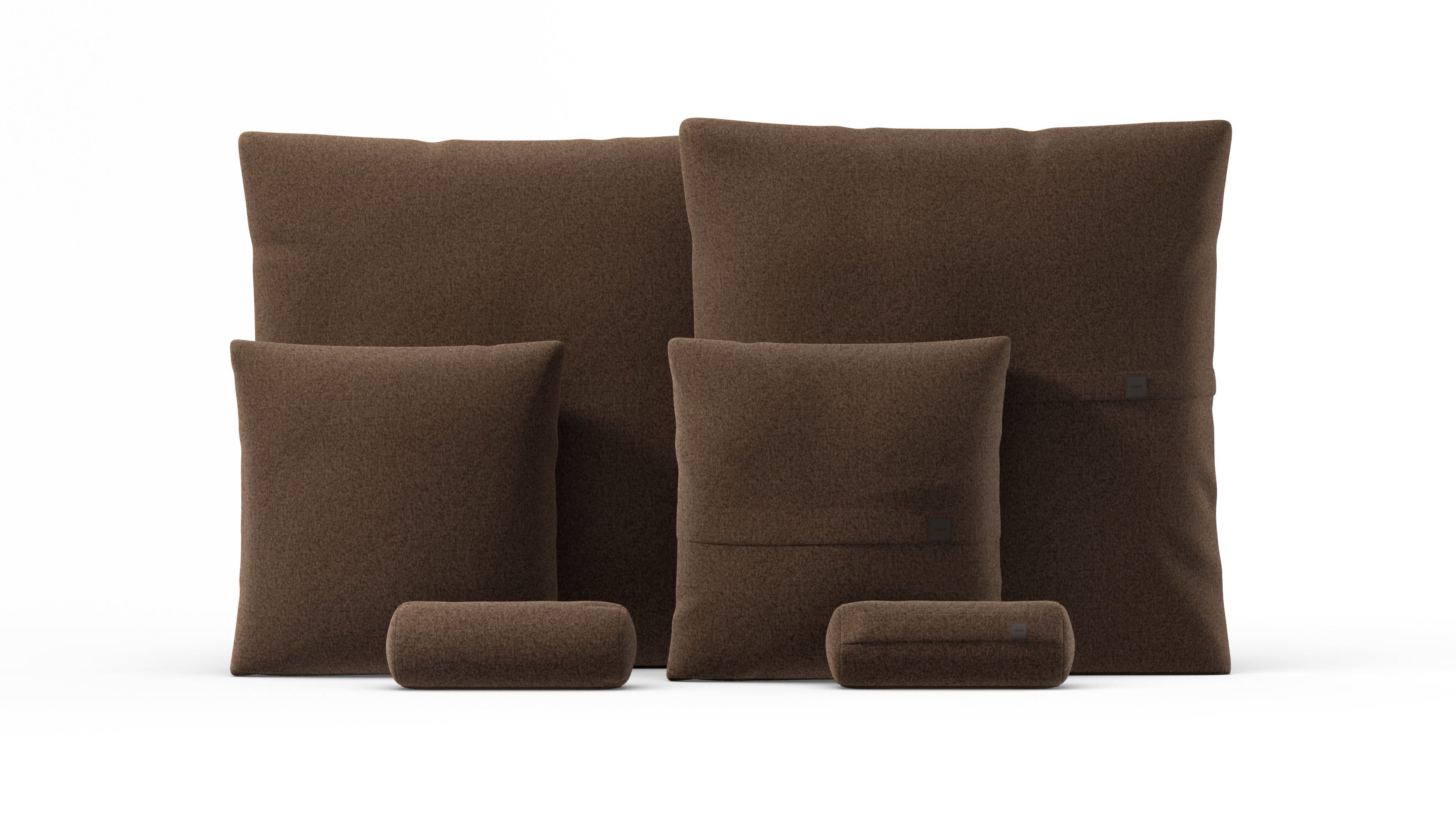 vetsak Pillow Set 3 set 6 cuscini pebble umber grande