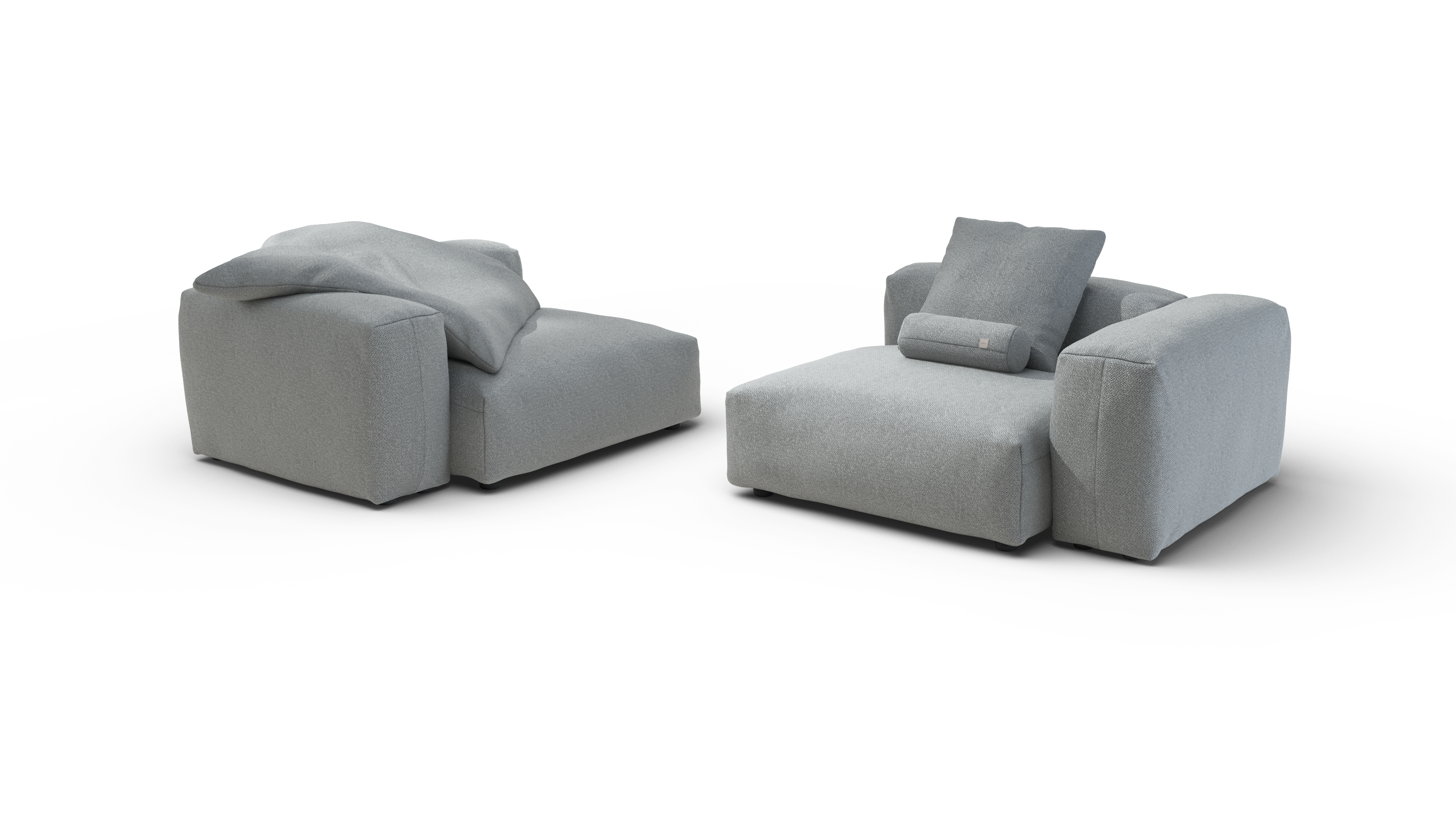 vetsak Sofa Set 02 Large divano Ridge Limestone 272x115