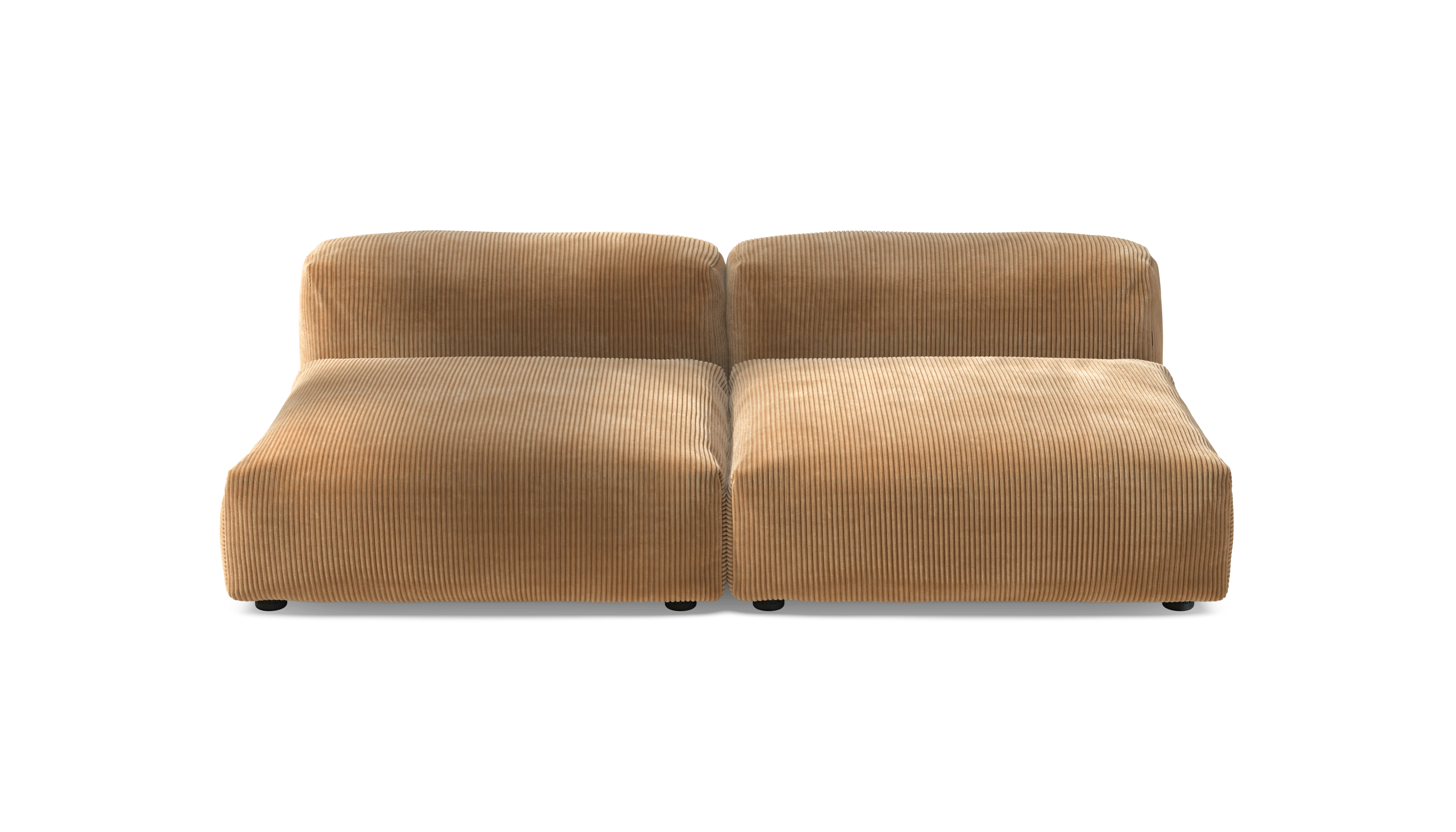 vetsak Sofa Set 01 Large divano cammello cord velour