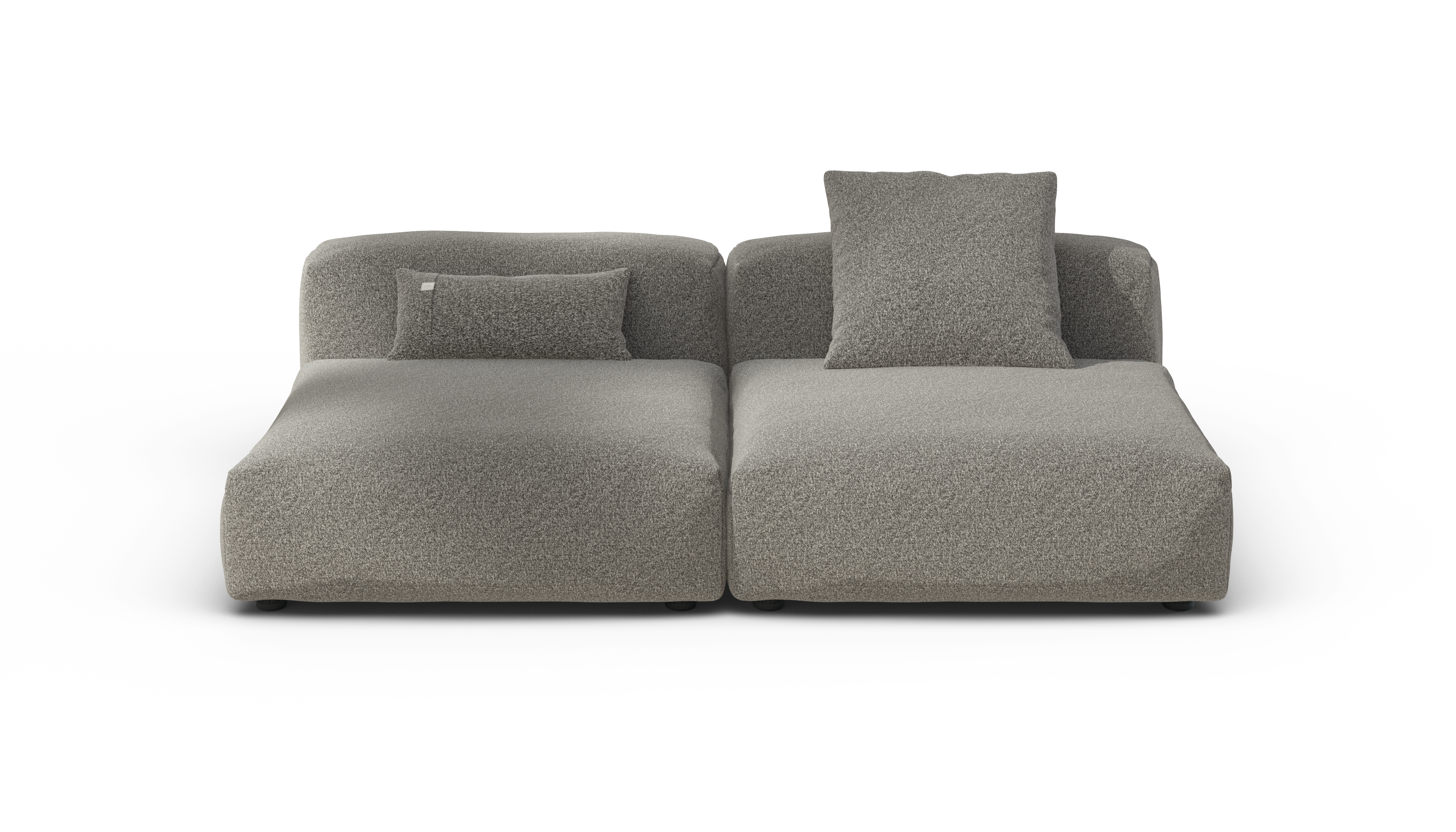 vetsak Sofa Set 01 Large divano modulare Pebble Platinum