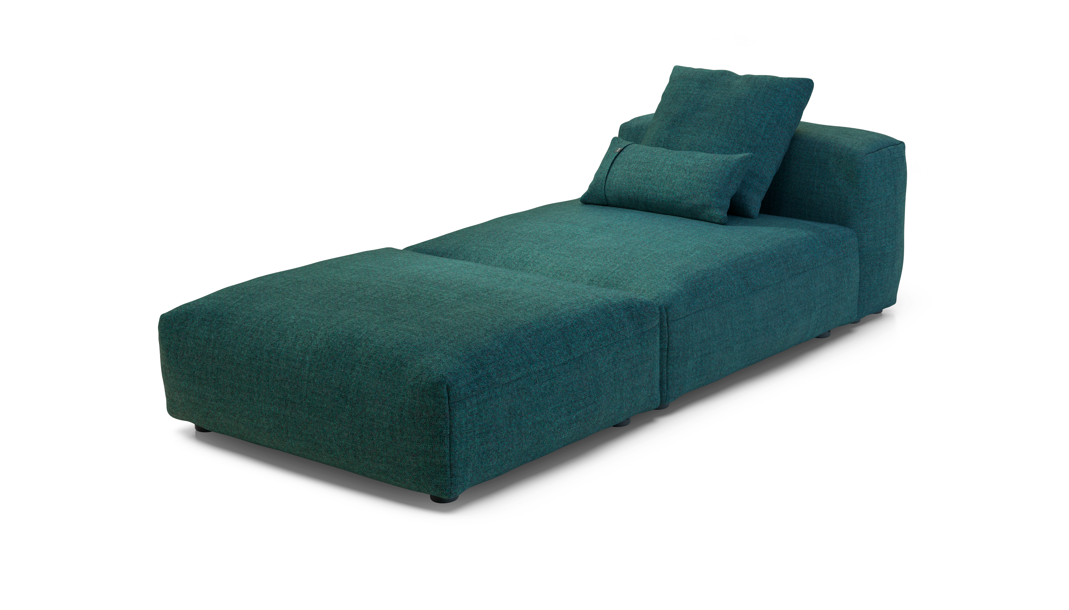 vetsak Set 07 Sun Lounger divano daybed piqué cedro 105x220