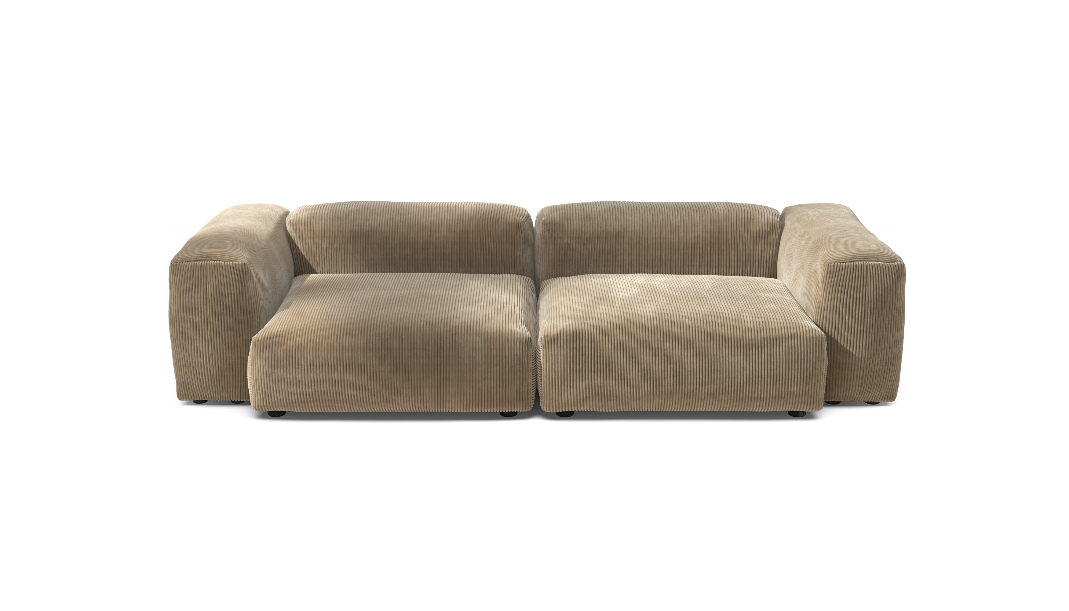 vetsak Sofa Set 02 Large divano modulare sabbia