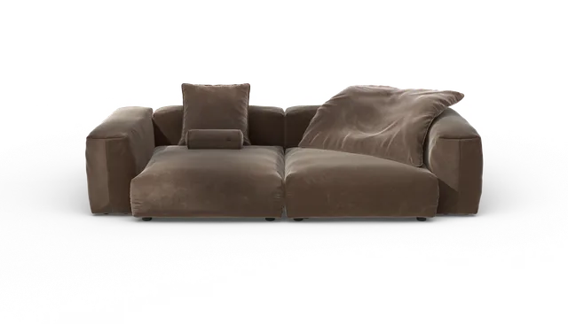 vetsak Sofa Set 02 Large divano modulare Suave espresso 3,5 posti