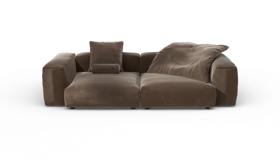 vetsak Sofa Set 02 Large divano modulare Suave espresso 3,5 posti