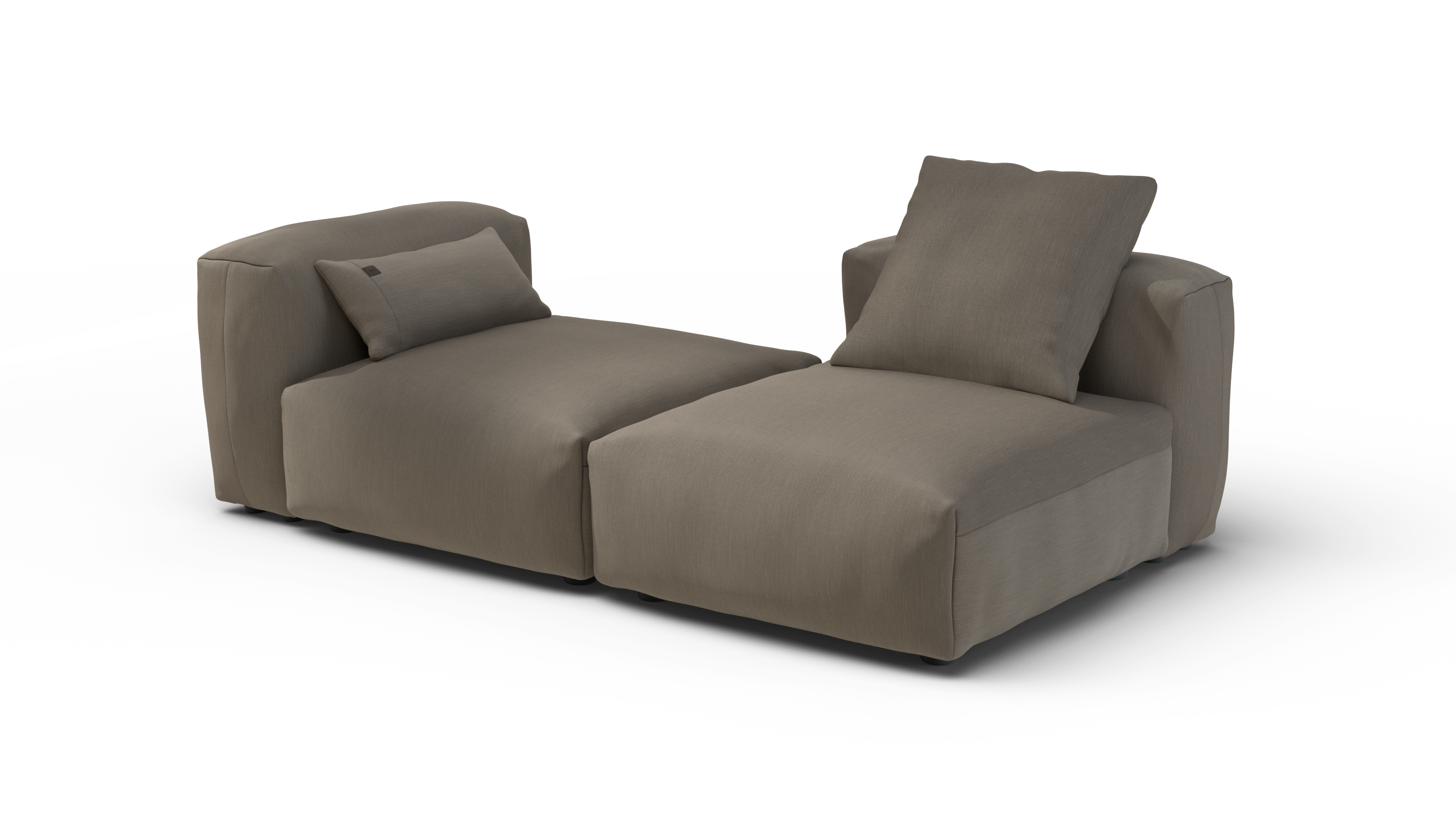 vetsak Sofa Set 01 Medium divano modulare driftwood 168x115