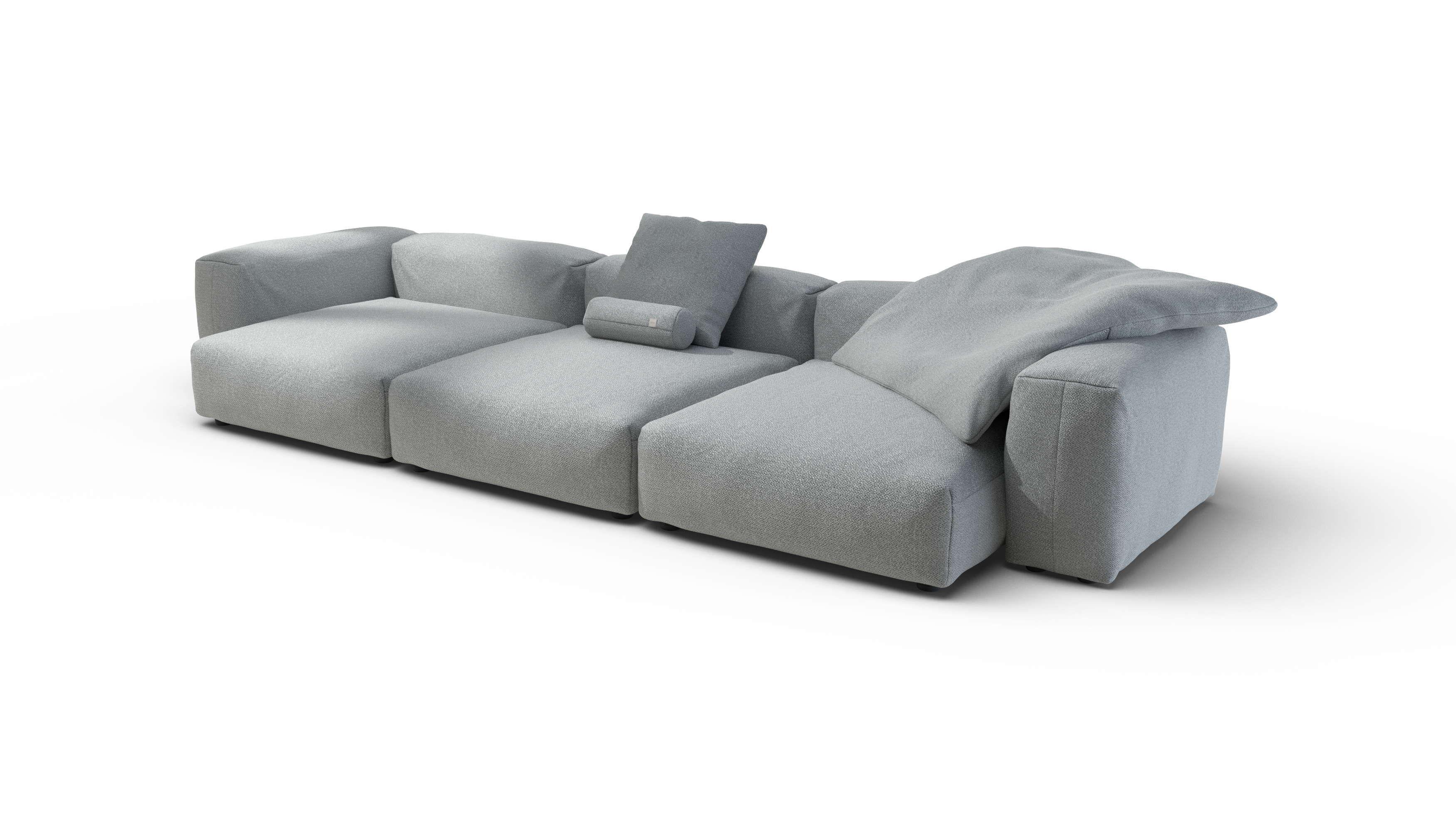 vetsak Sofa Set 05 divano angolare ridge limestone 5 posti