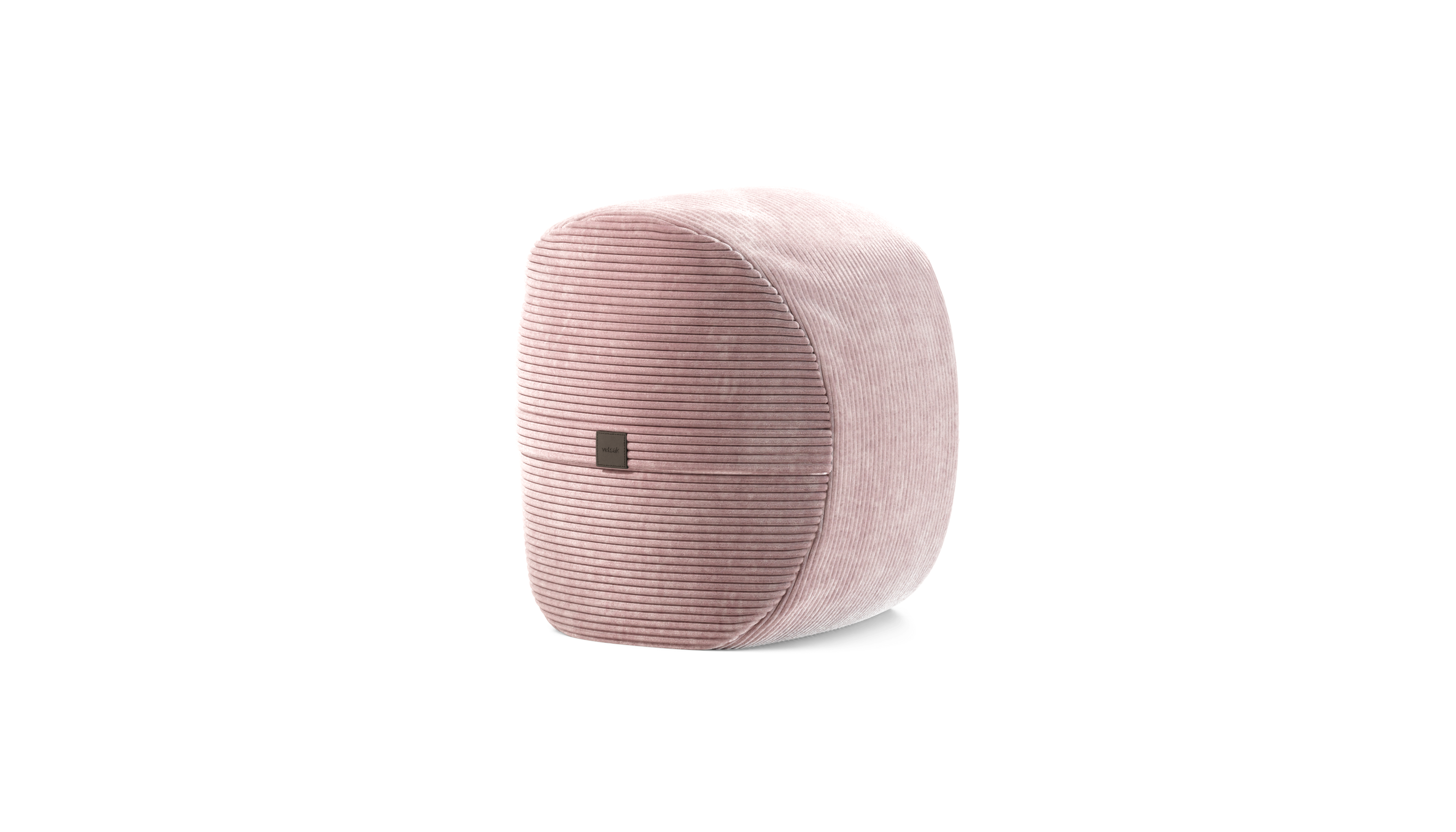 vetsak Footsak poggiapiedi Blossom Cord Velour