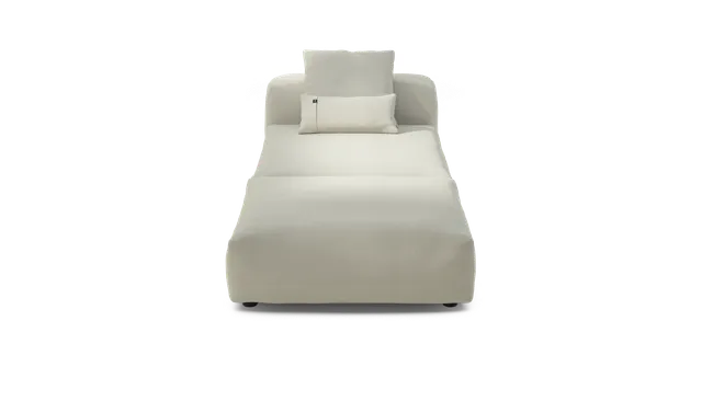vetsak Set 07 Sun Lounger divano 2 posti crema