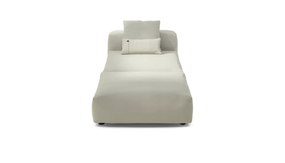 vetsak Set 07 Sun Lounger divano 2 posti crema