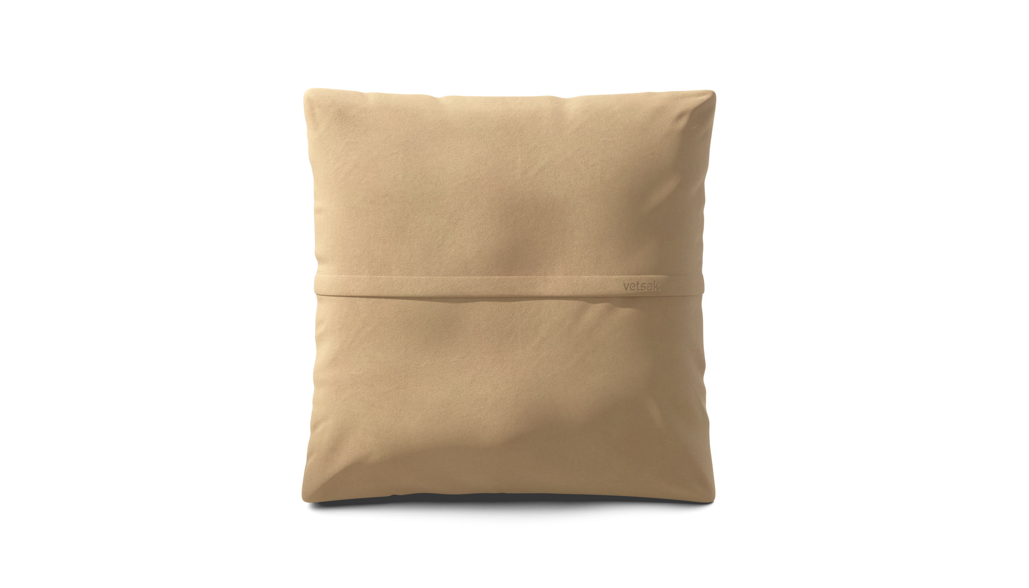 vetsak Jumbo Pillow cuscino pelle beige da interno