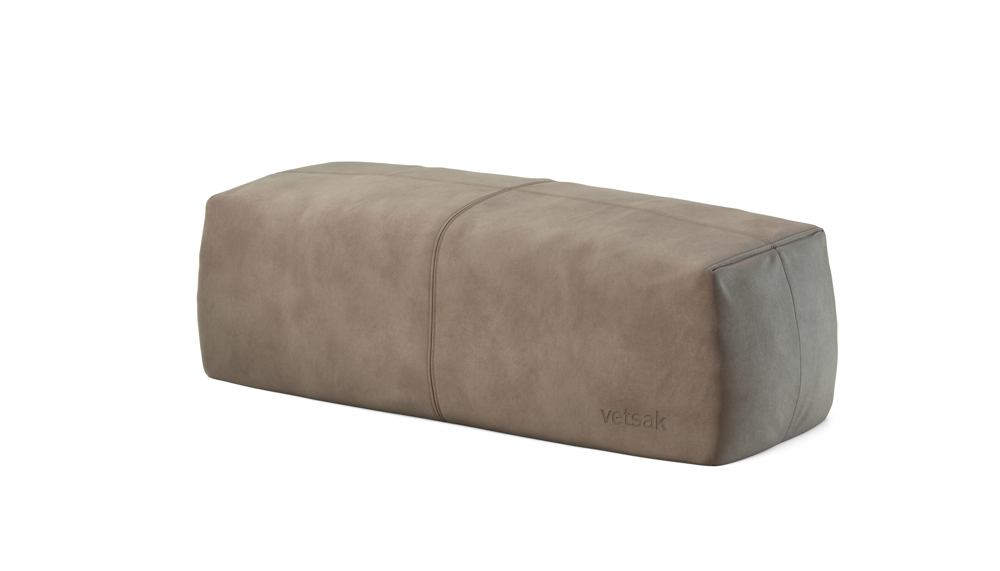 vetsak Lounge Pillow cuscino Cacao in pelle