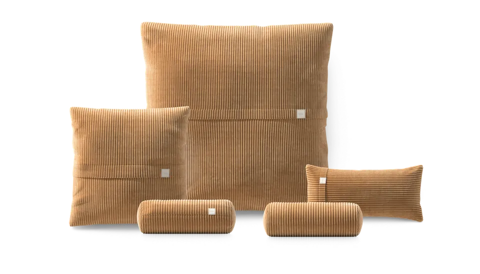 vetsak Pillow Set 4 set cuscini 4 pezzi cammello