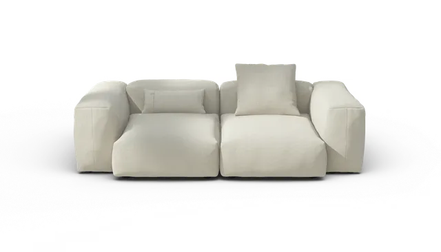 vetsak Sofa Set 02 Medium divano modulare Breeze ecru