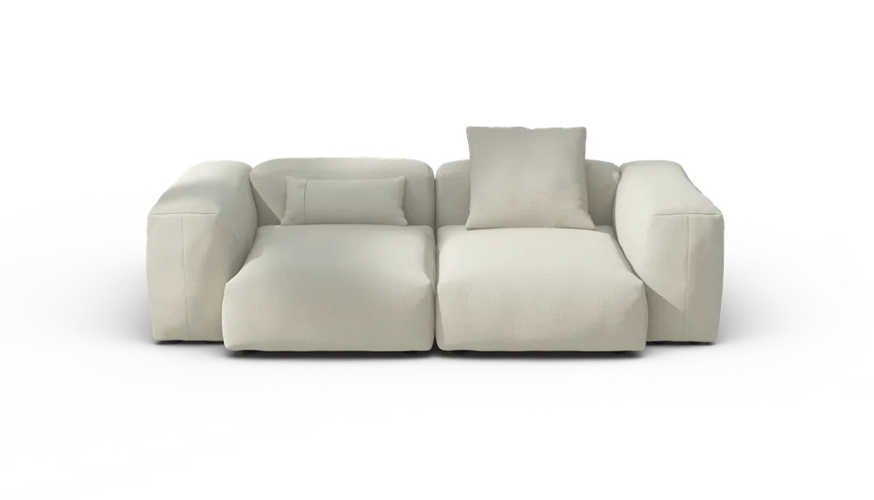 vetsak Sofa Set 02 Medium divano modulare Breeze ecru