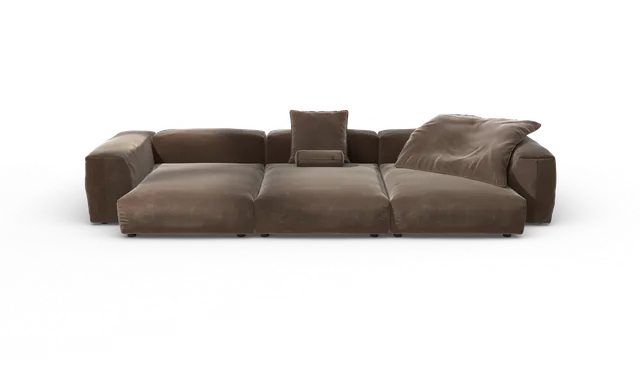 vetsak Sofa Set 05 divano modulare 5 posti espresso