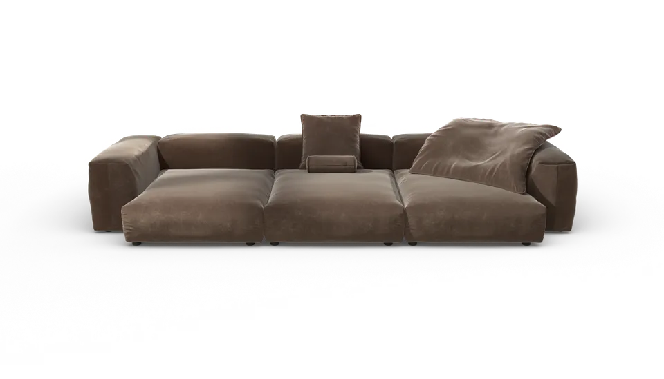 vetsak Sofa Set 05 divano modulare 5 posti espresso