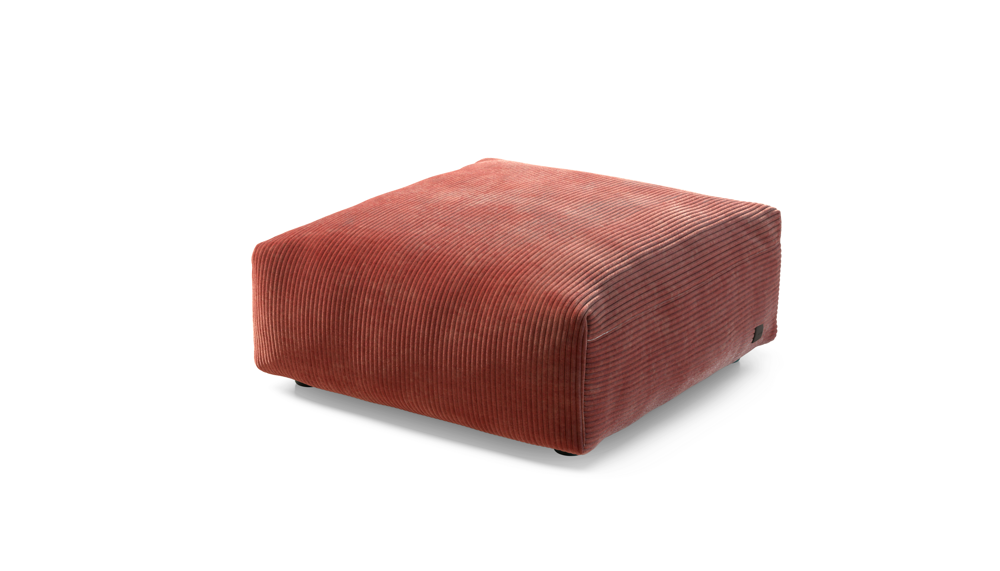 vetsak Cover Sofa Seat Medium fodera Cord Velour Brick 84x84