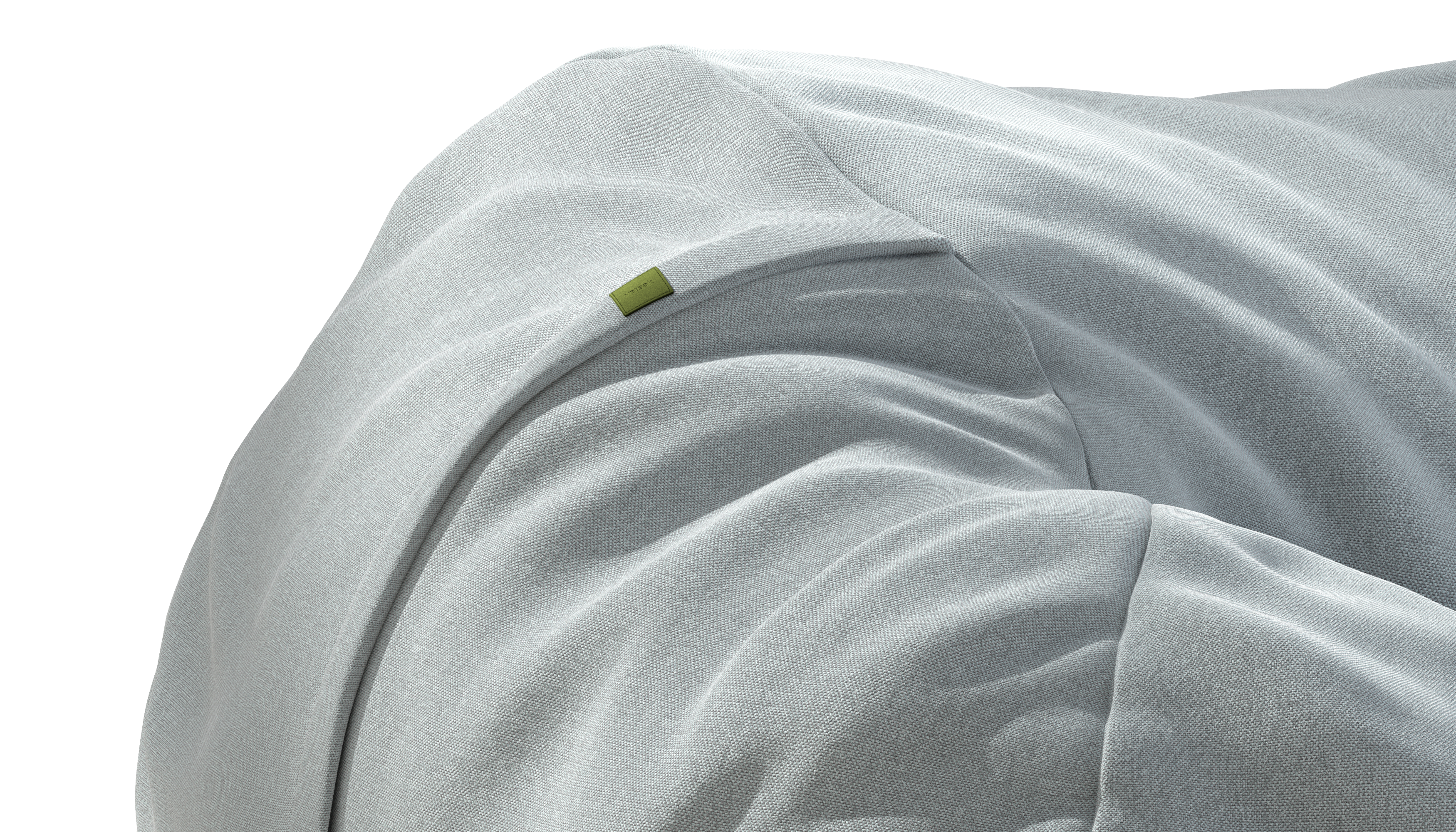 vetsak Cover Beanbag Large fodera piqué turchese