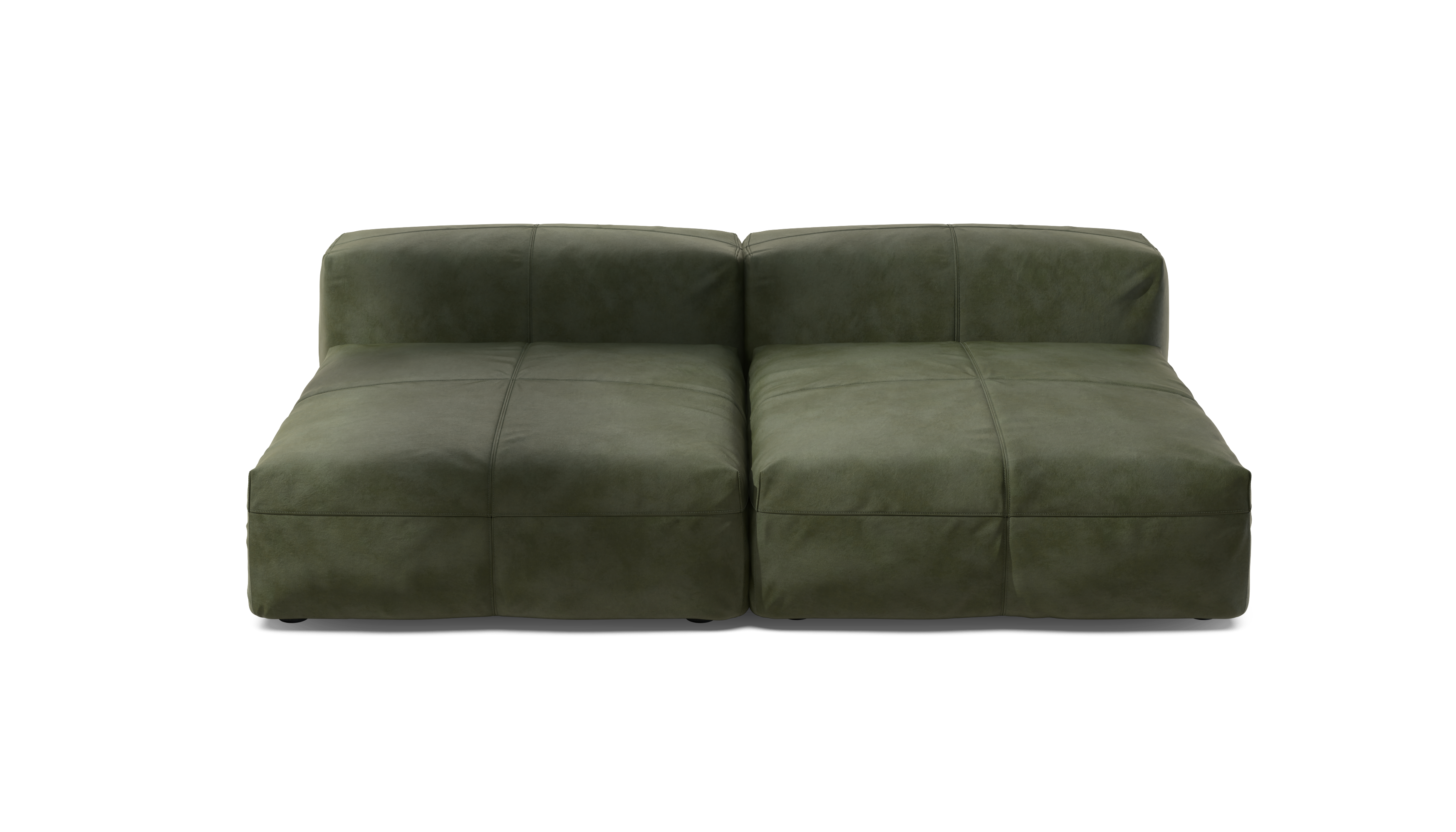 vetsak Sofa Set 01 XLarge divano pelle oliva 210x136 profondo