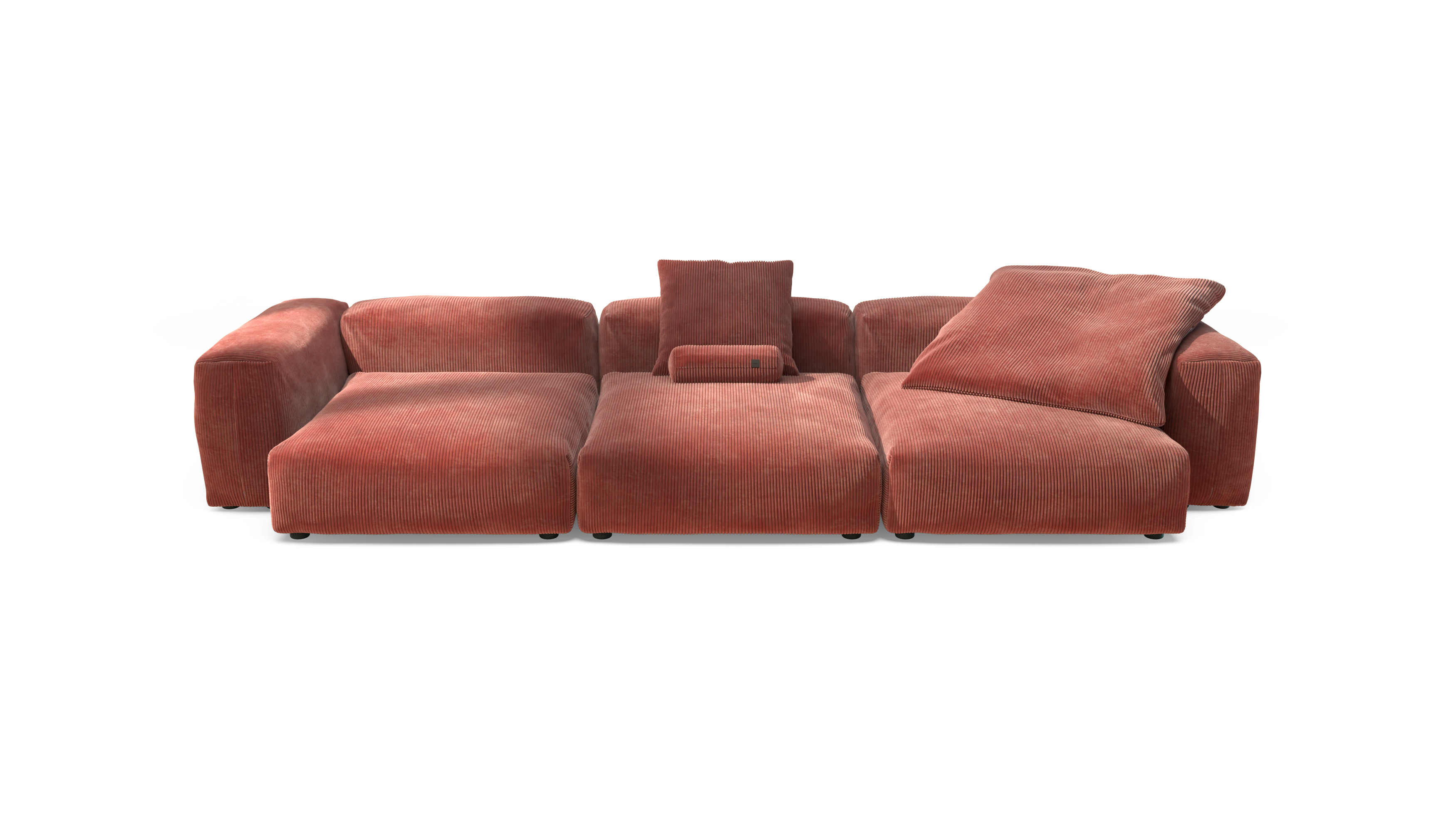 vetsak Sofa Set 05 divano 5 posti 377x136 brick