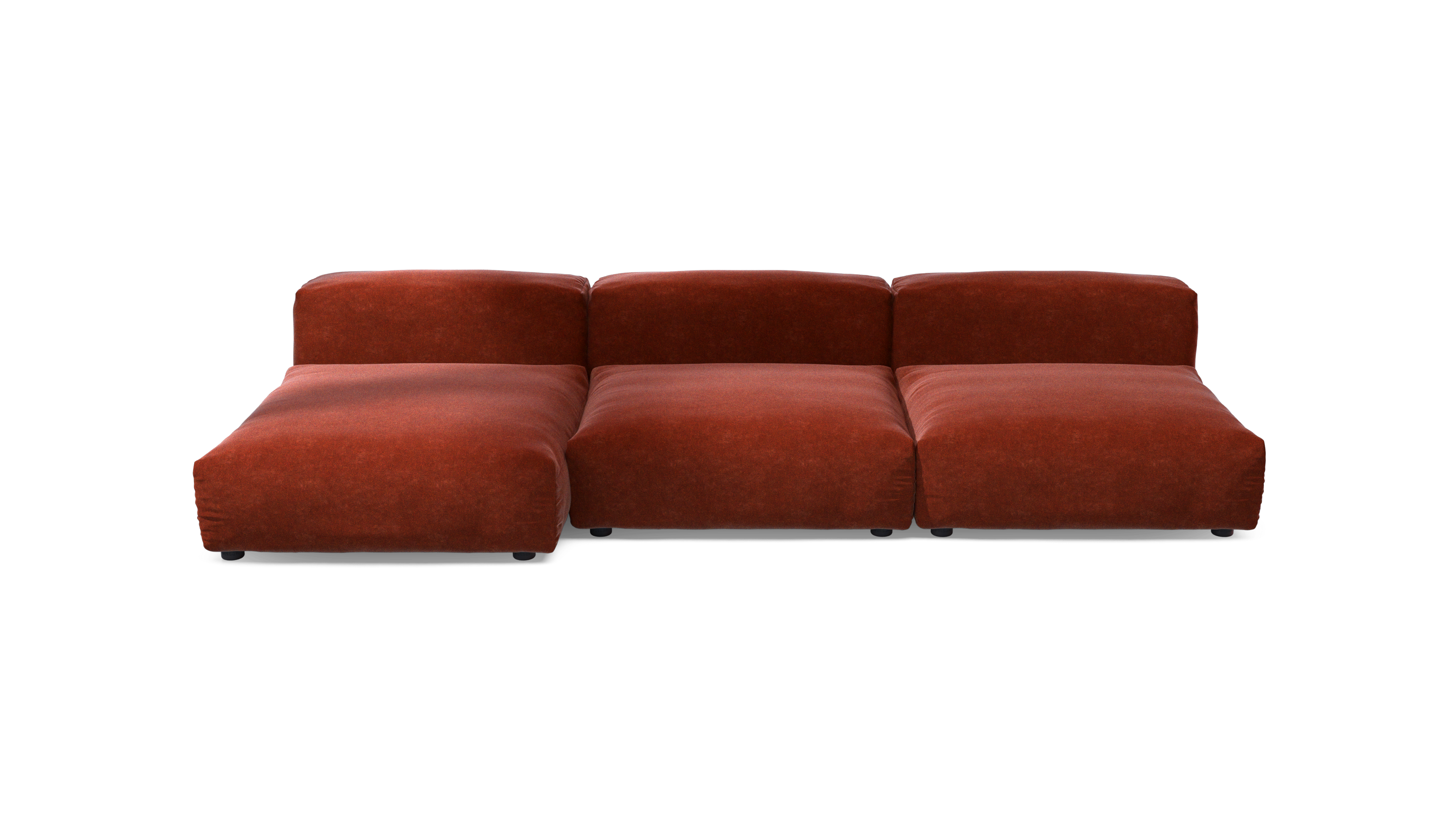 vetsak Sofa Set 04 divano modulare zafferano 315x136