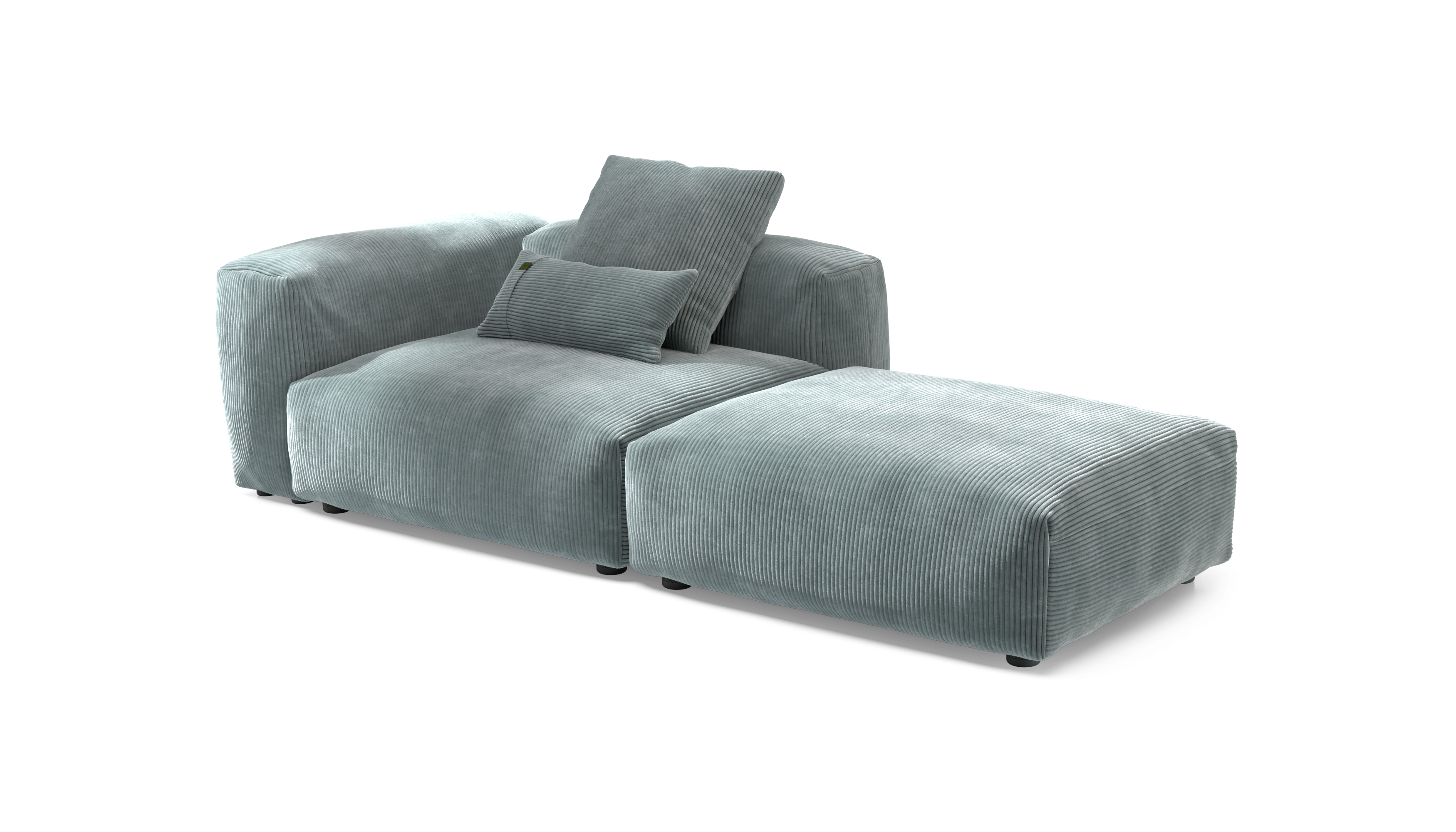 vetsak Sofa Set 01 Large divano velluto mint 210x115