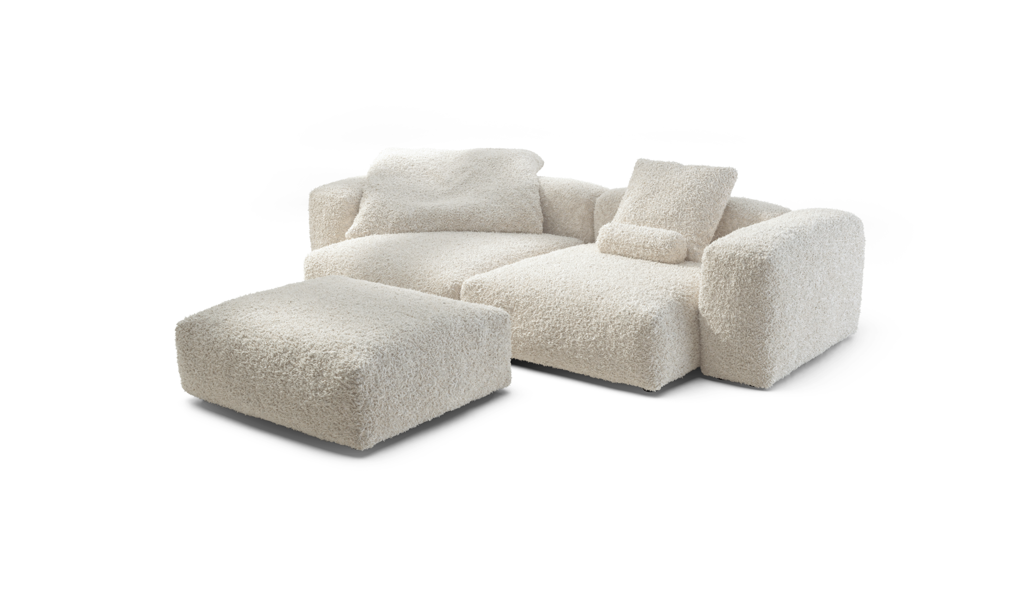 vetsak Set 03 divano componibile crema Doodle 272x220