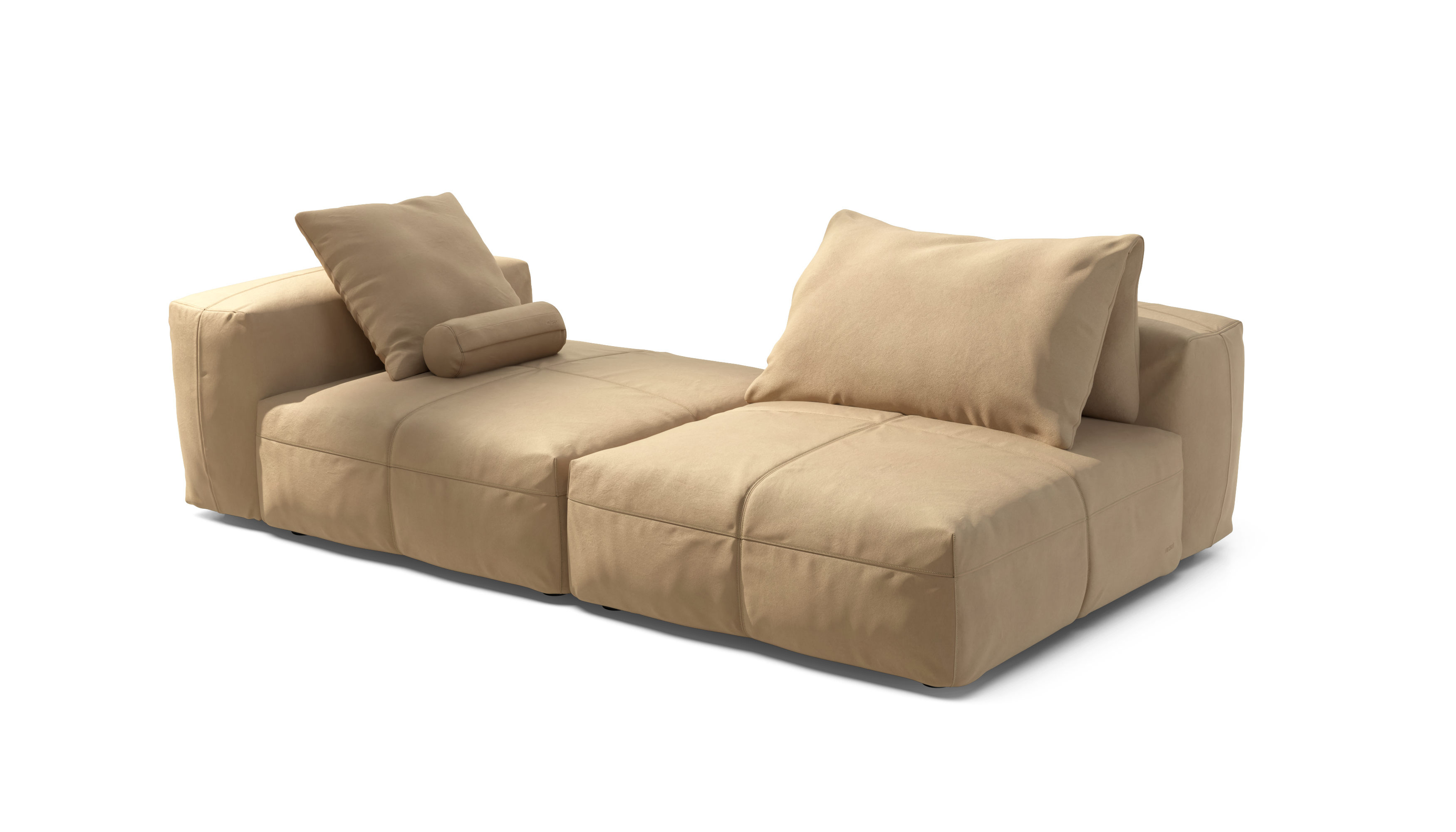 Vetsak Sofa Set 01 XLarge divano modulare Beige pelle