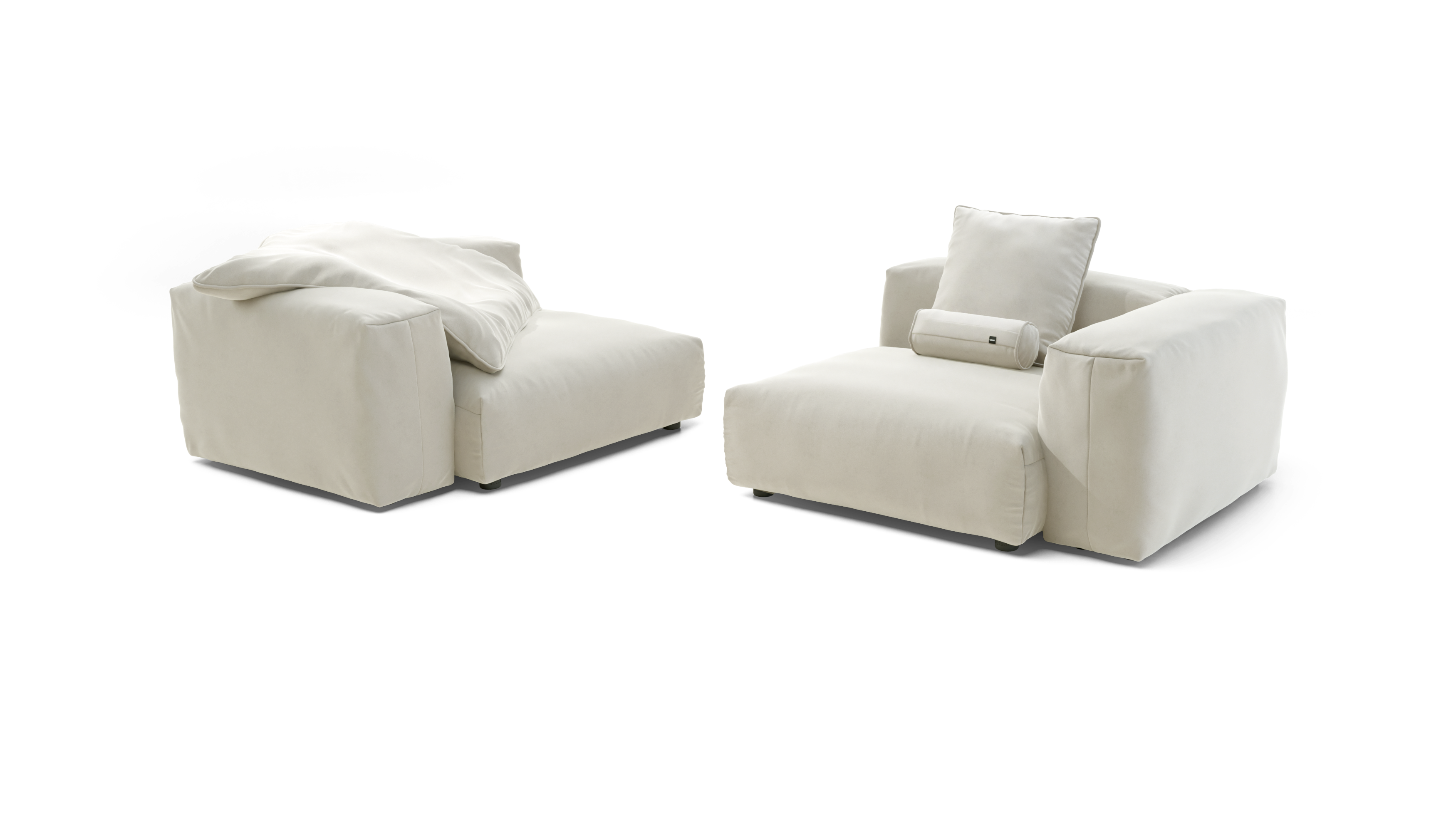 vetsak Sofa Set 02 Large divano modulare perla