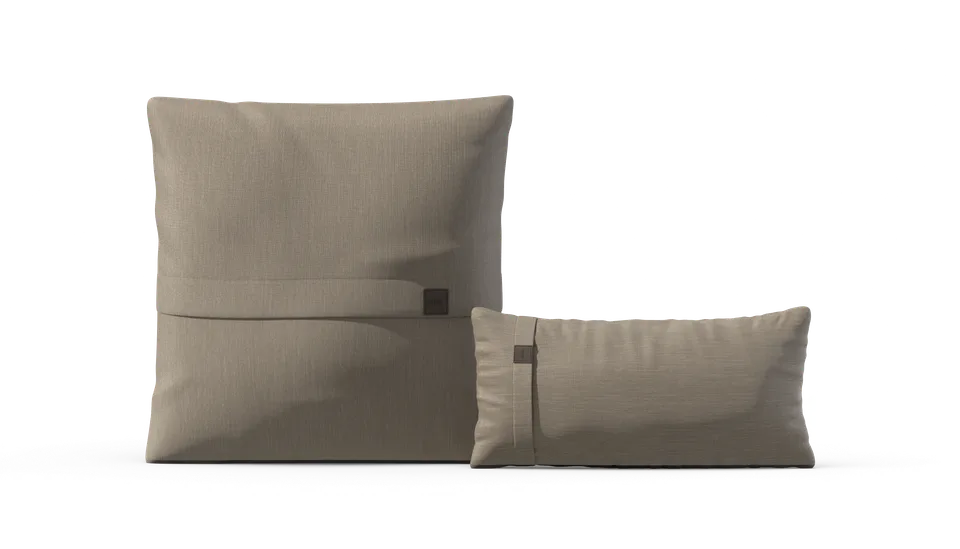 vetsak Pillow Set 1 cuscini driftwood 2 pezzi da esterno