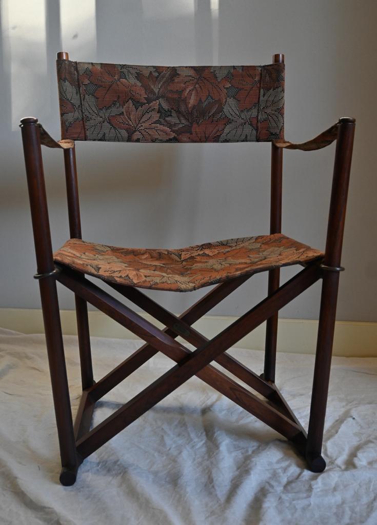 Ravasi Pliant sedia pieghevole gobelin foglie 62 cm
