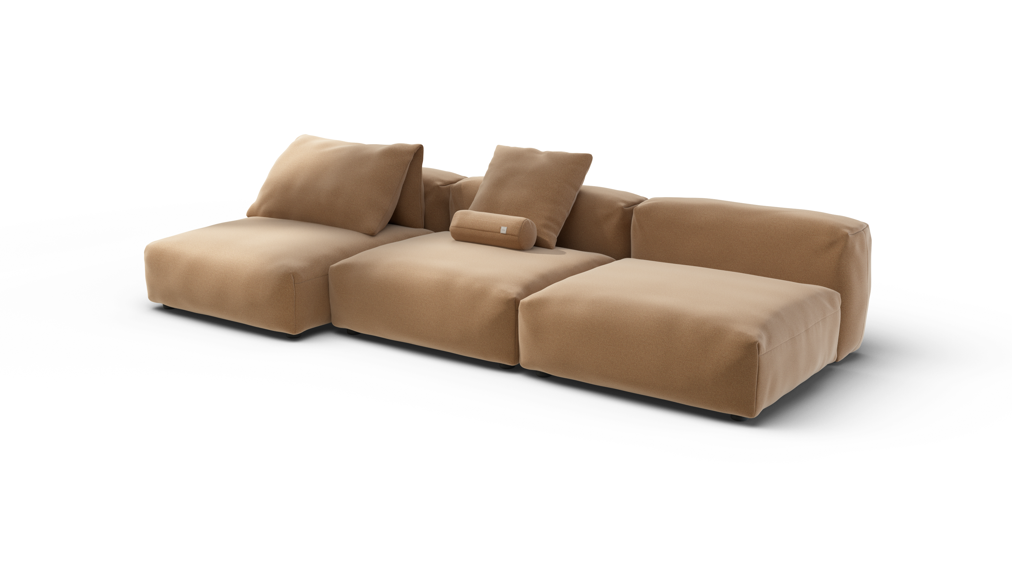 Vetsak Sofa Set 04 divano modulare 5 posti piqué wheat