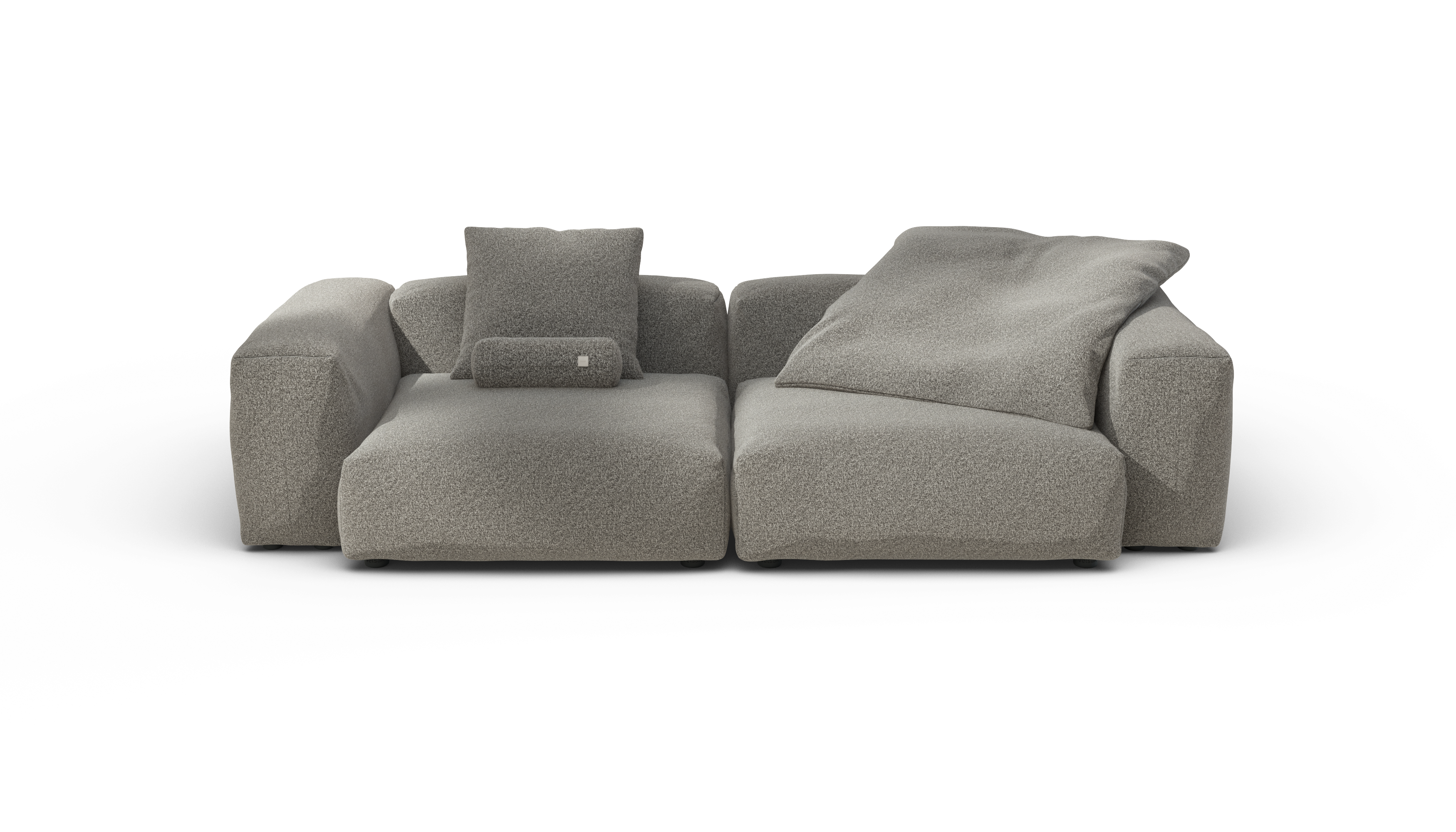 vetsak Sofa Set 02 Large divano modulare platinum 272x115